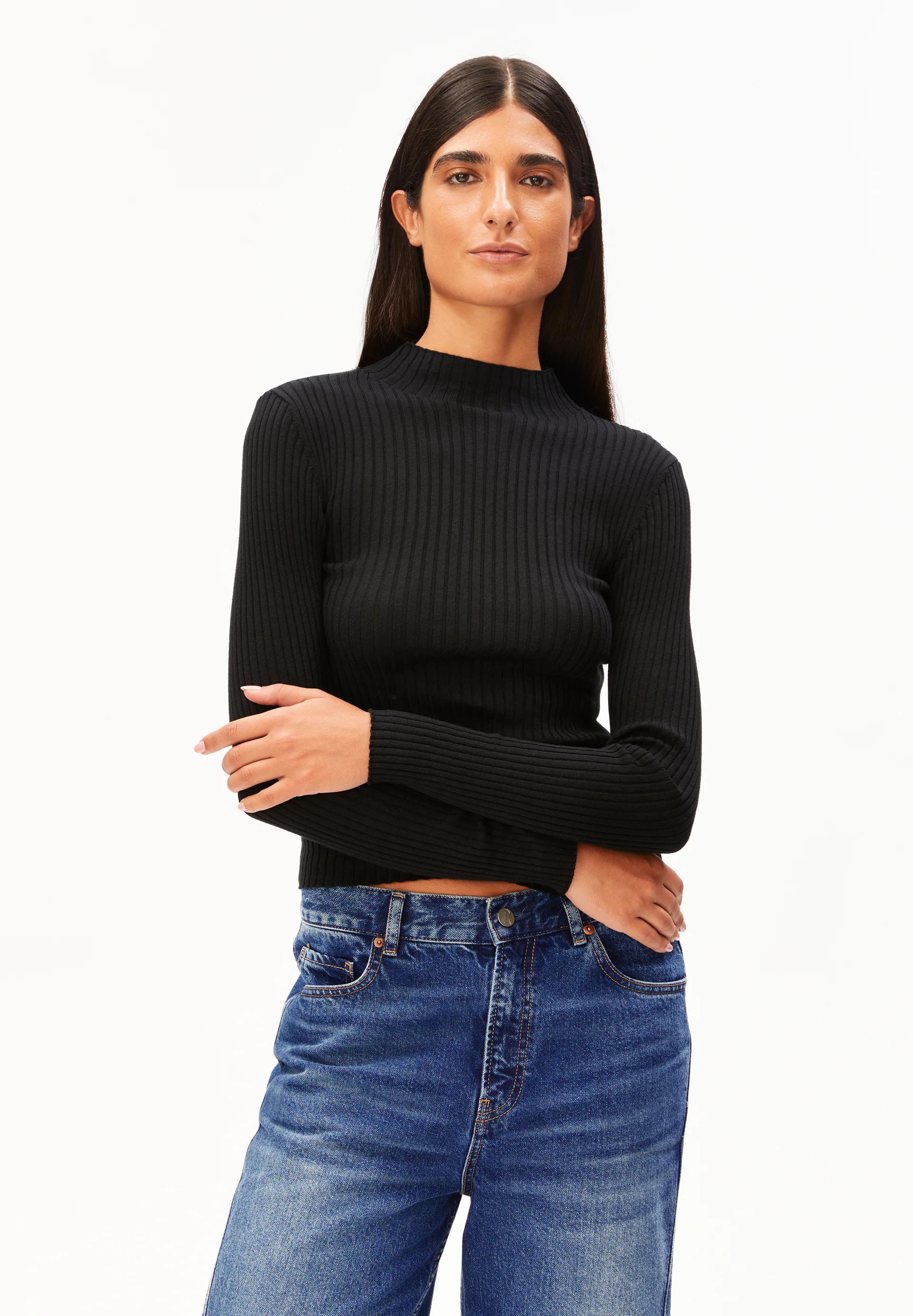 ALAANIA Sweater Slim Fit made of Organic Cotton