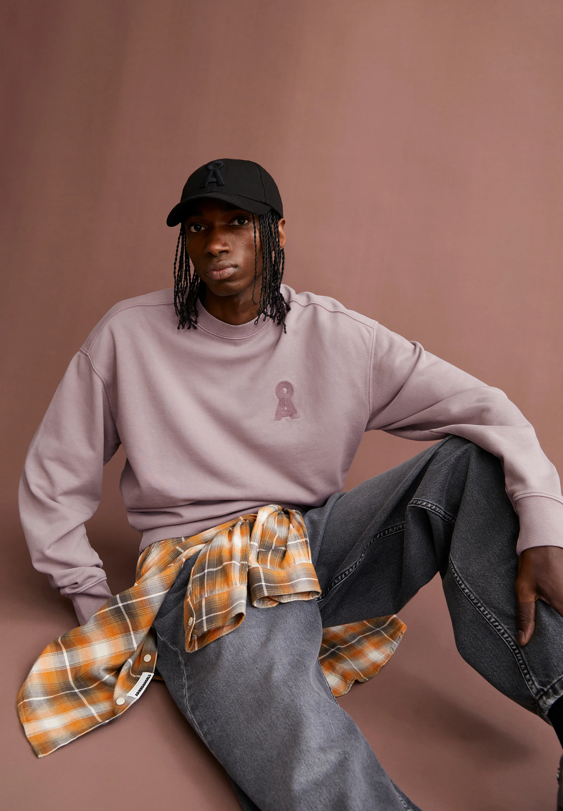 ICONIC Å EMAAL GMT DYE Sweatshirt from organic cotton