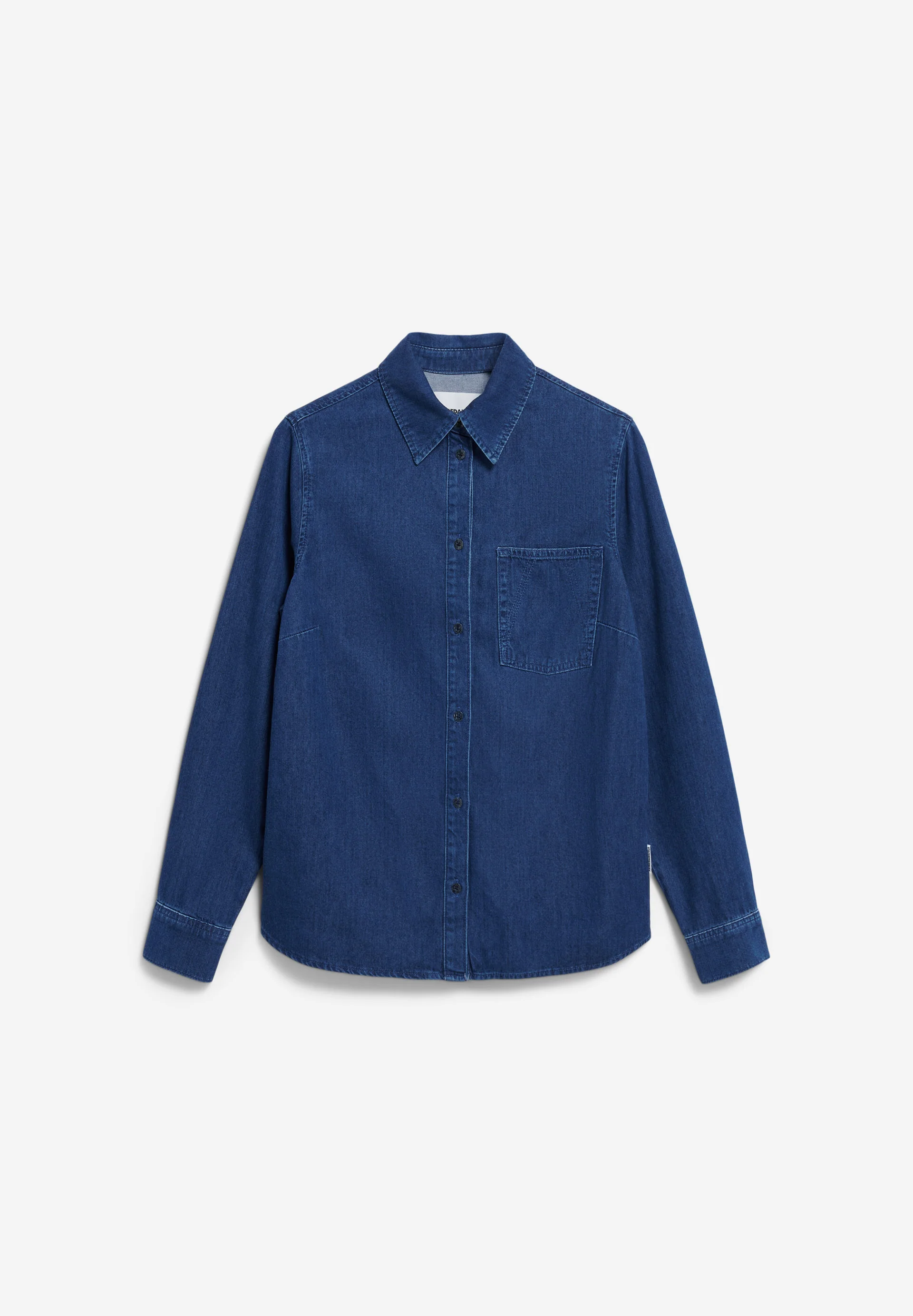AURELAA Denim Blouse made of Organic Cotton Mix