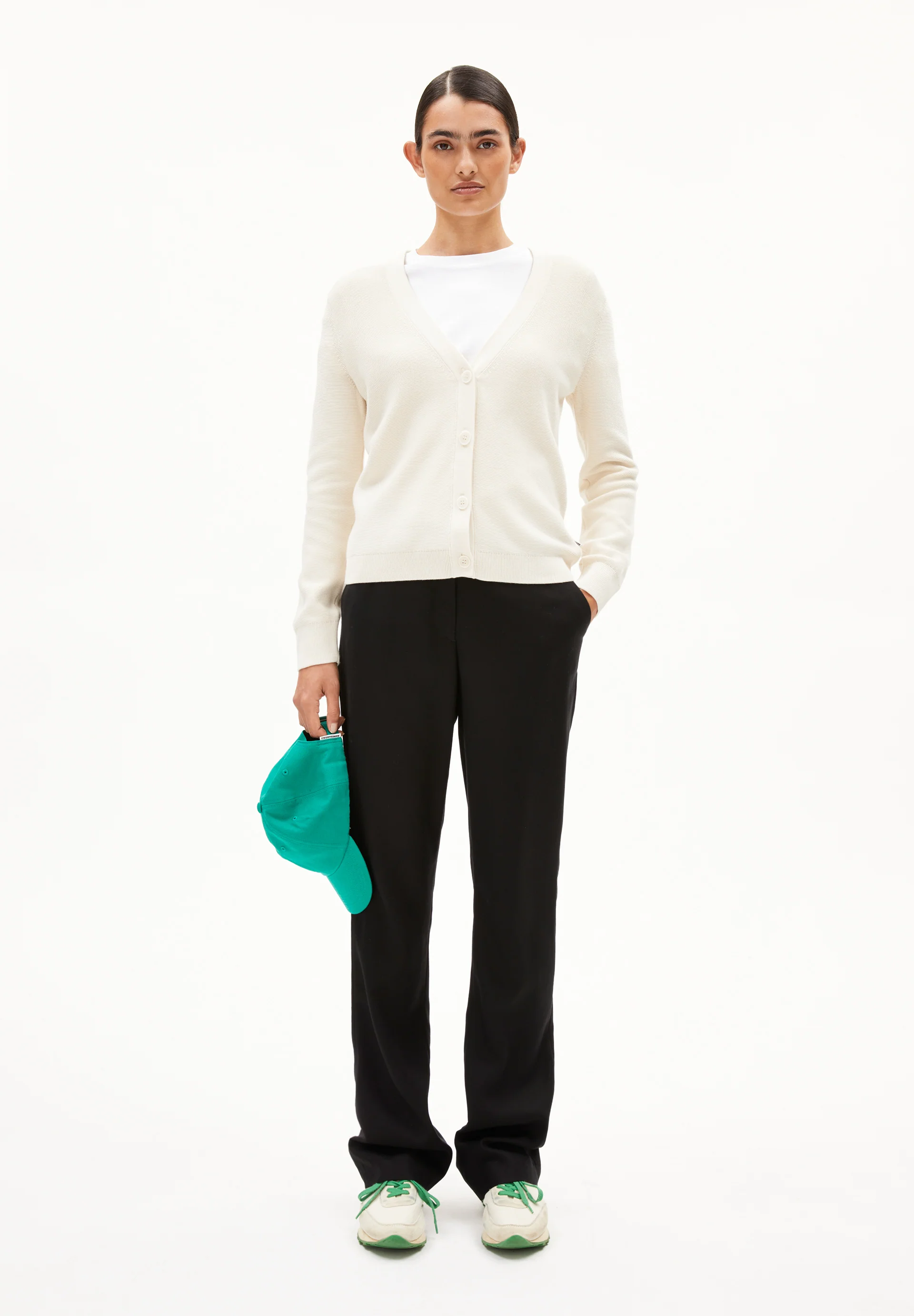 MENAAL LINKS LINKS Cardigan made of Organic Cotton