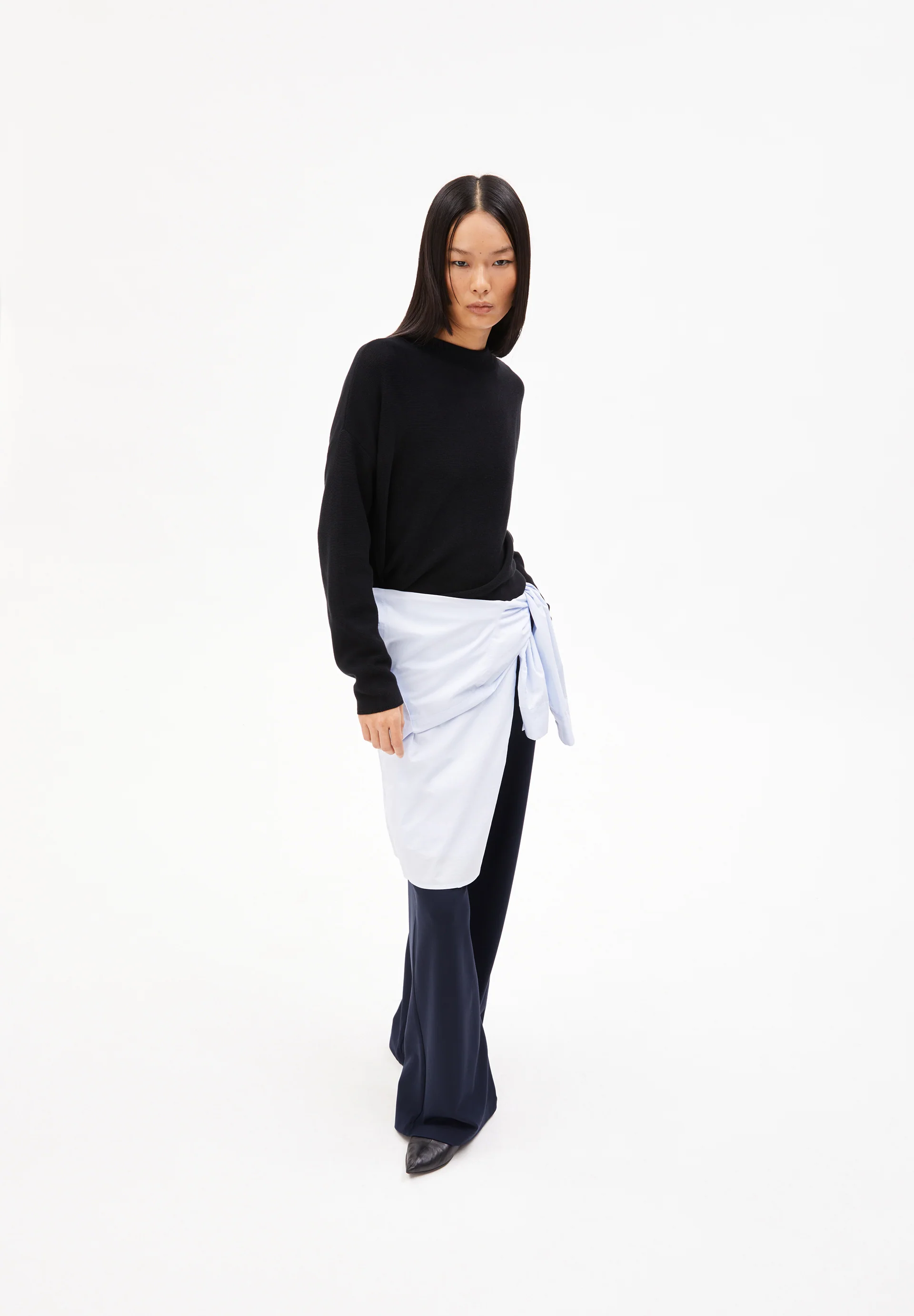 MERINAA LINKS LINKS Pullover from organic cotton
