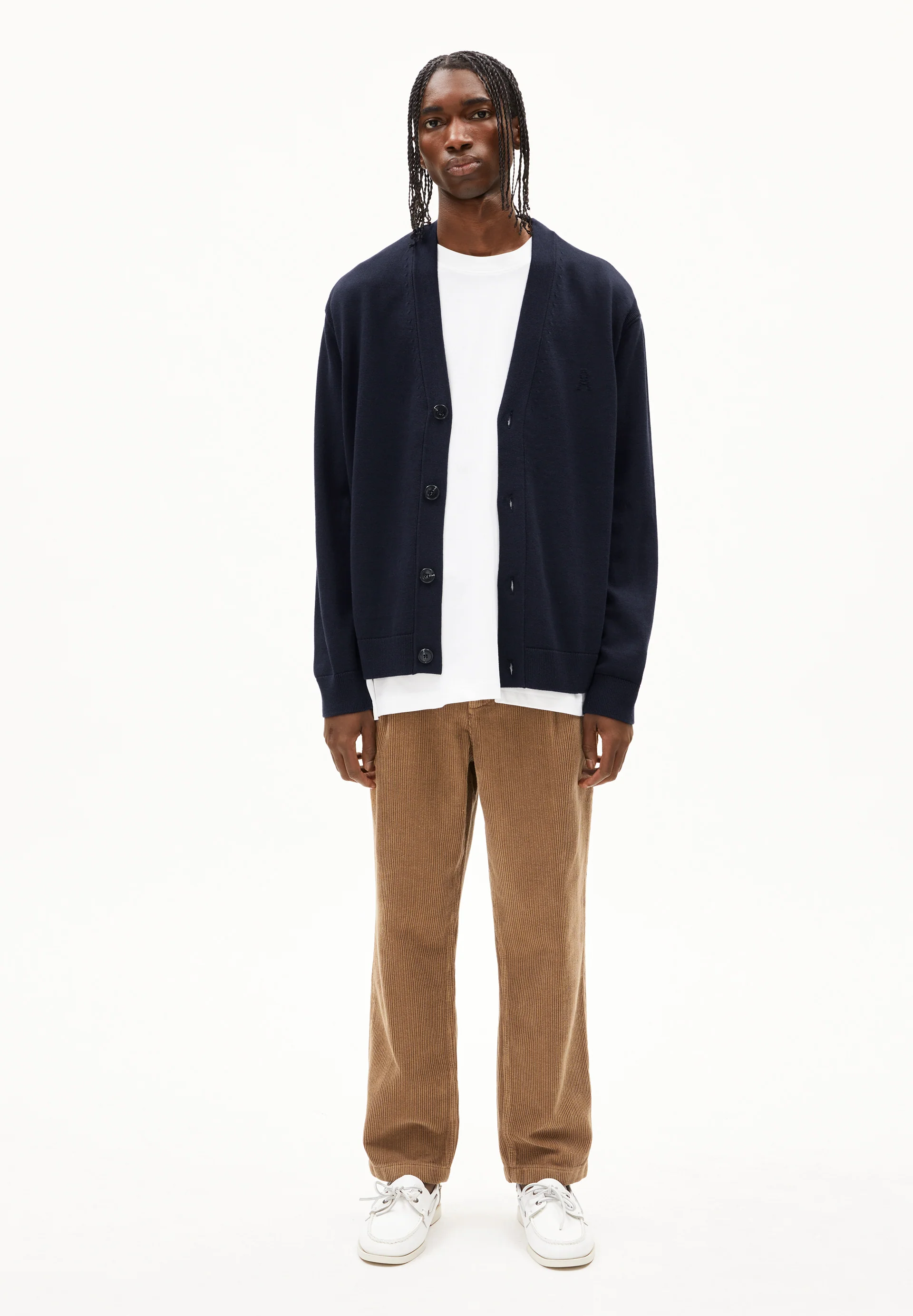 AANATOL Cardigan made of Organic Wool Mix