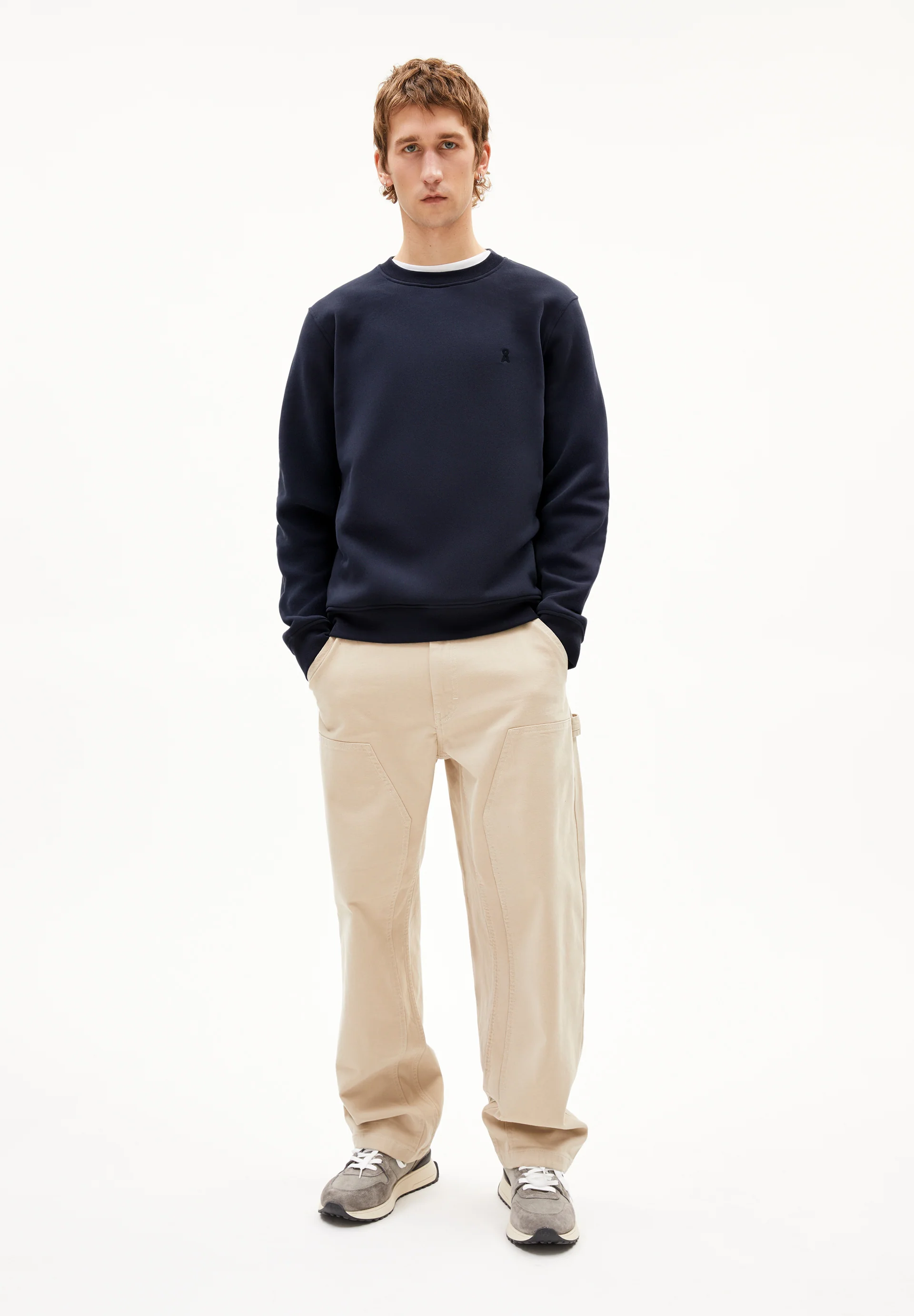 BAARO FLEECE Sweatshirt from organic cotton
