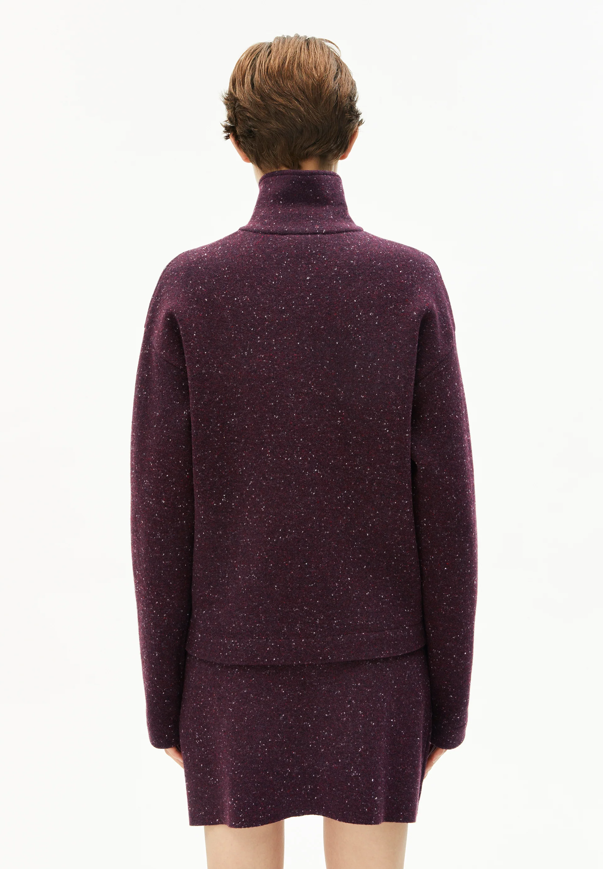 DOROTHEAA TWEED Cardigan made from an organic wool blend