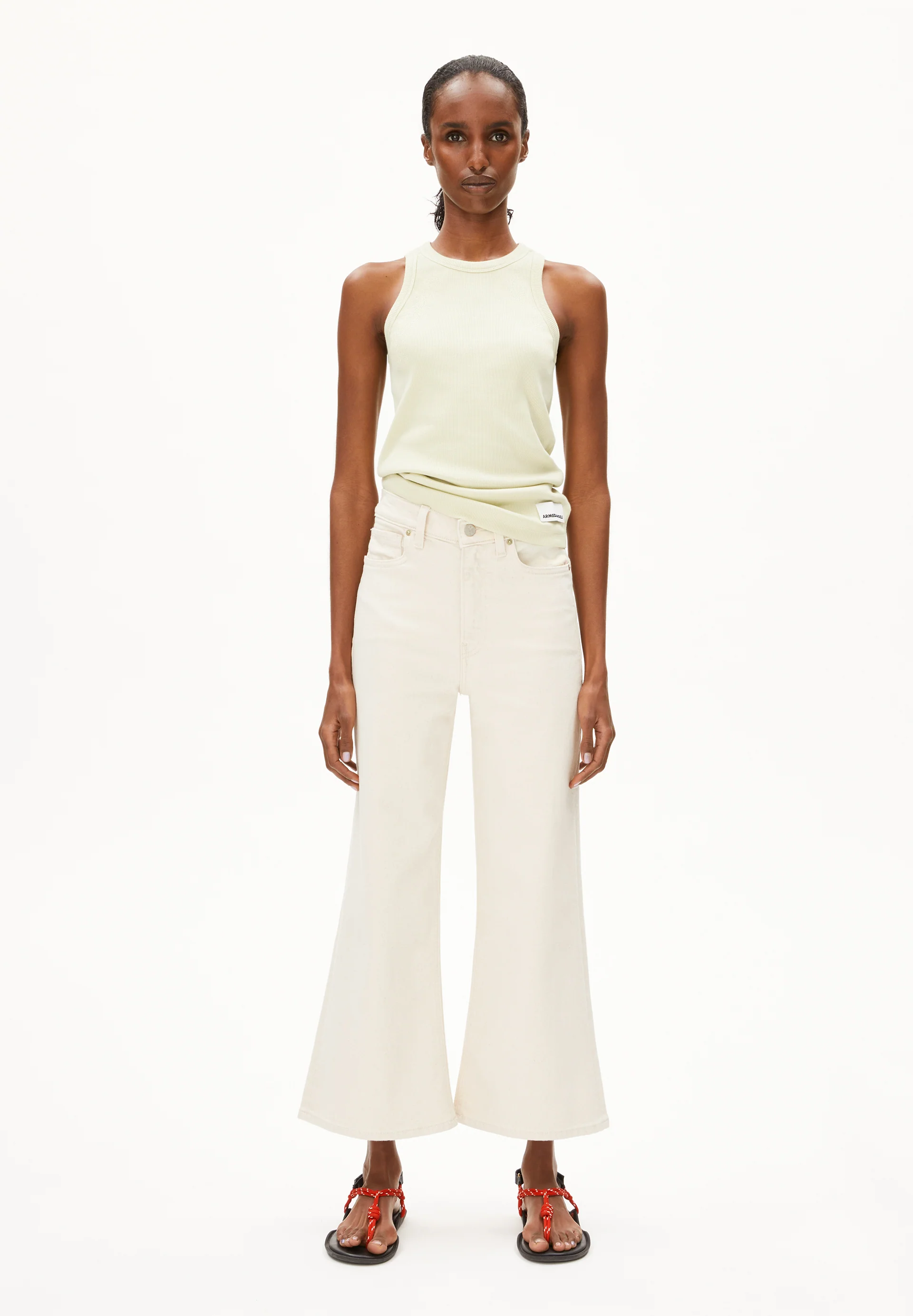 KANITAA Organic cotton mix ribbed top