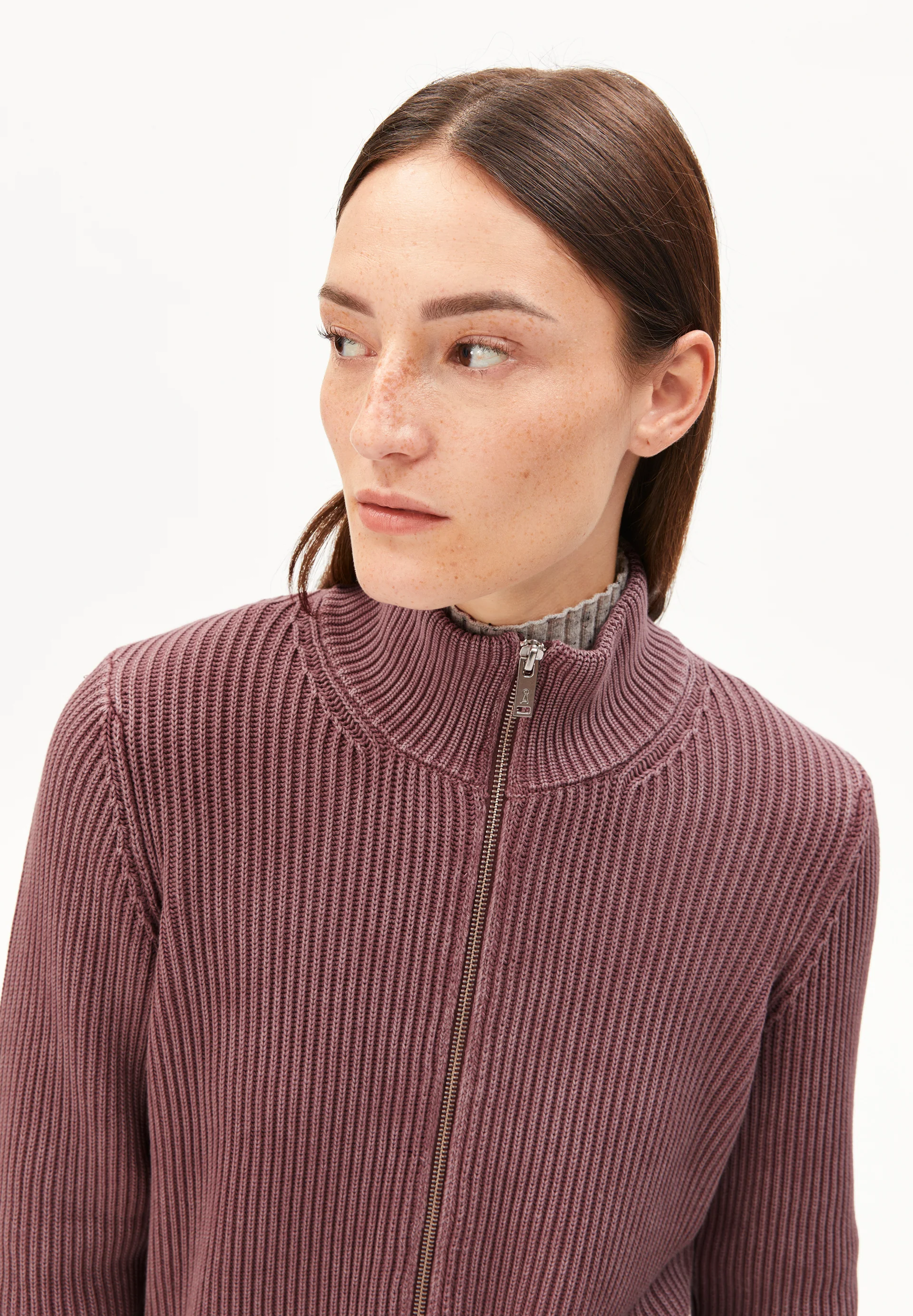 REBECCAA GMT DYE Cardigan made of Organic Cotton
