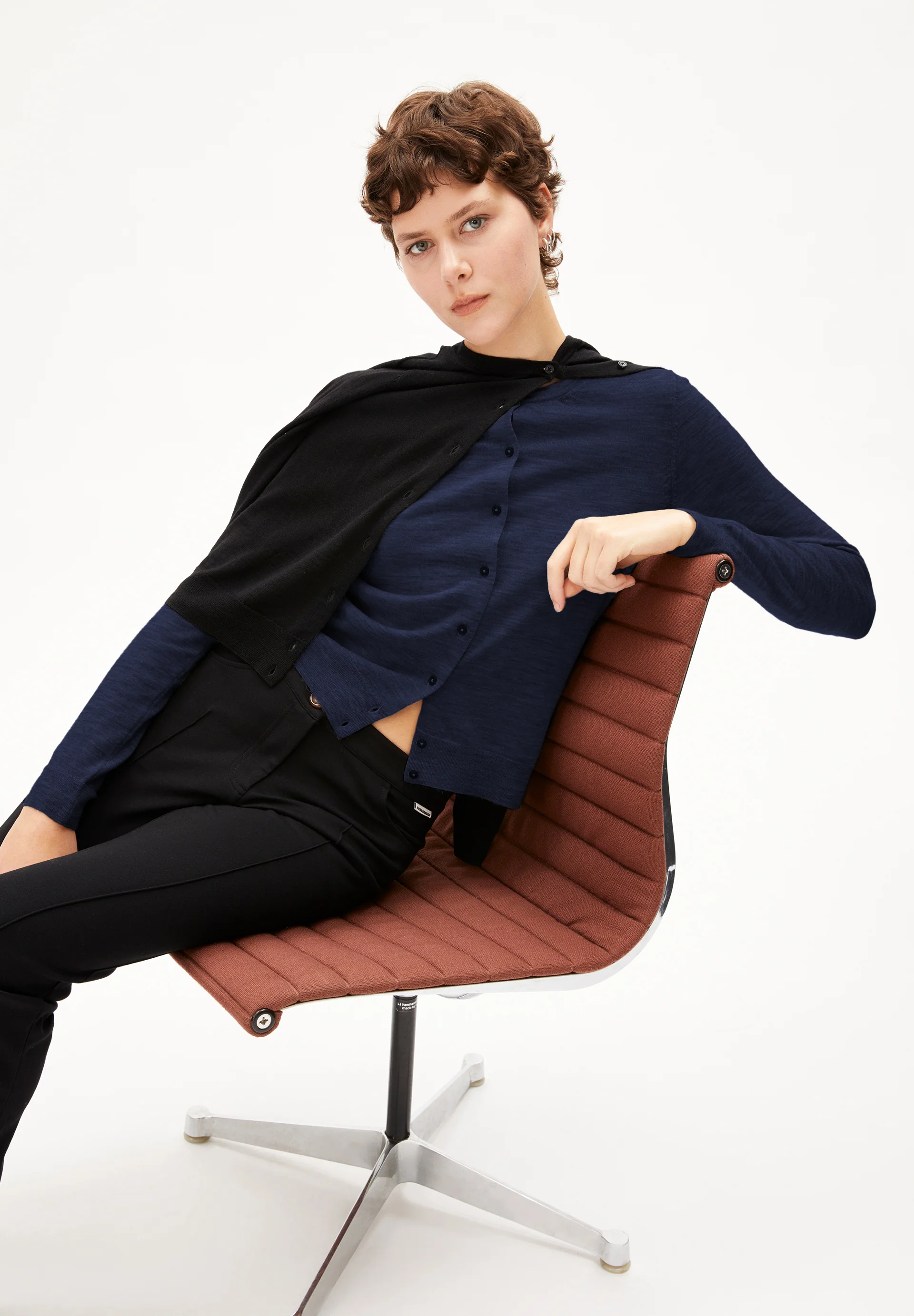 OPHALIAA MERINO Cardigan made of Merino Wool
