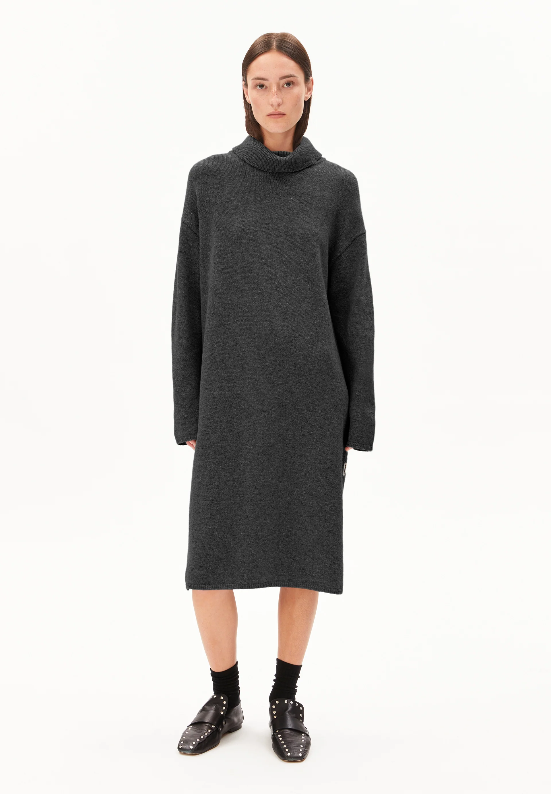 ARADIAA Knit Dress made of recycled Organic Wool Mix