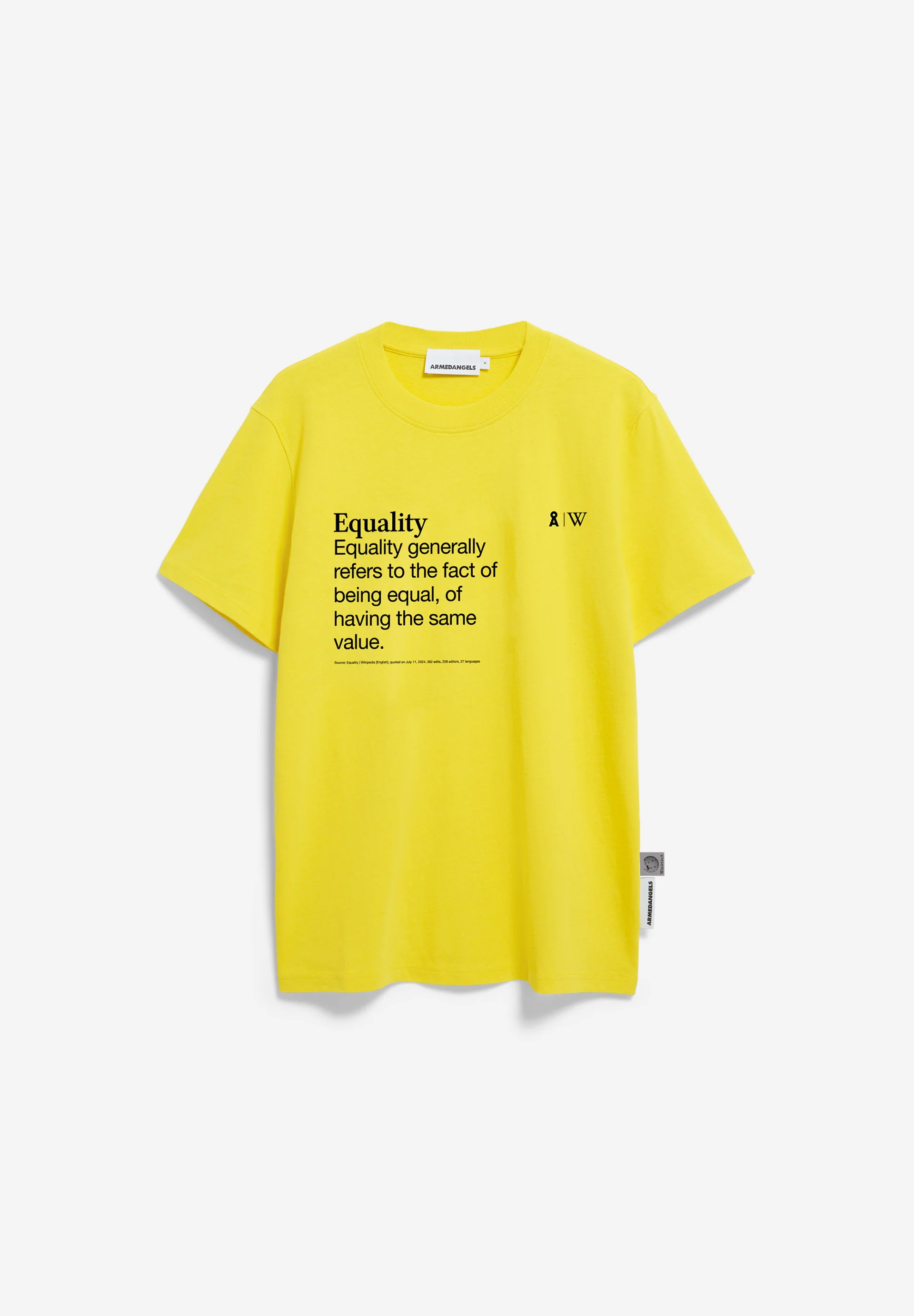 MAARKOS WIKIPEDIA Heavyweight T-Shirt made of recycled Cotton