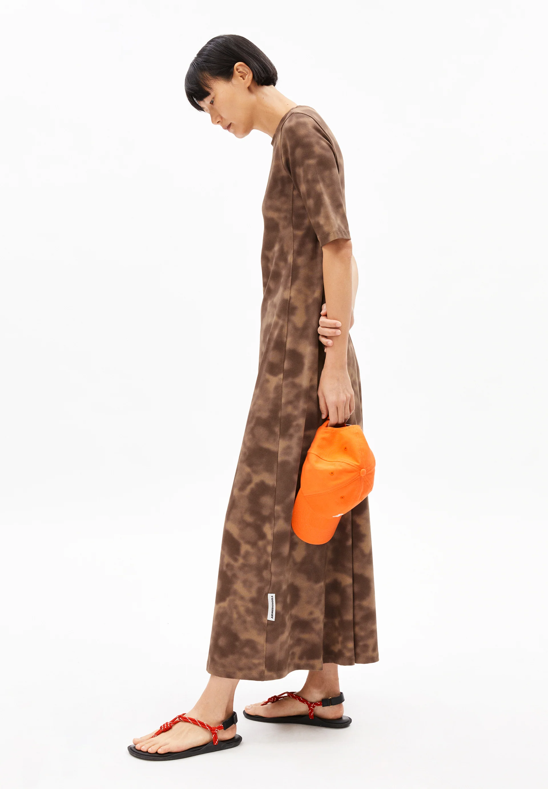 ZURAA AUTUMN GARDEN Jersey dress from organic cotton mix