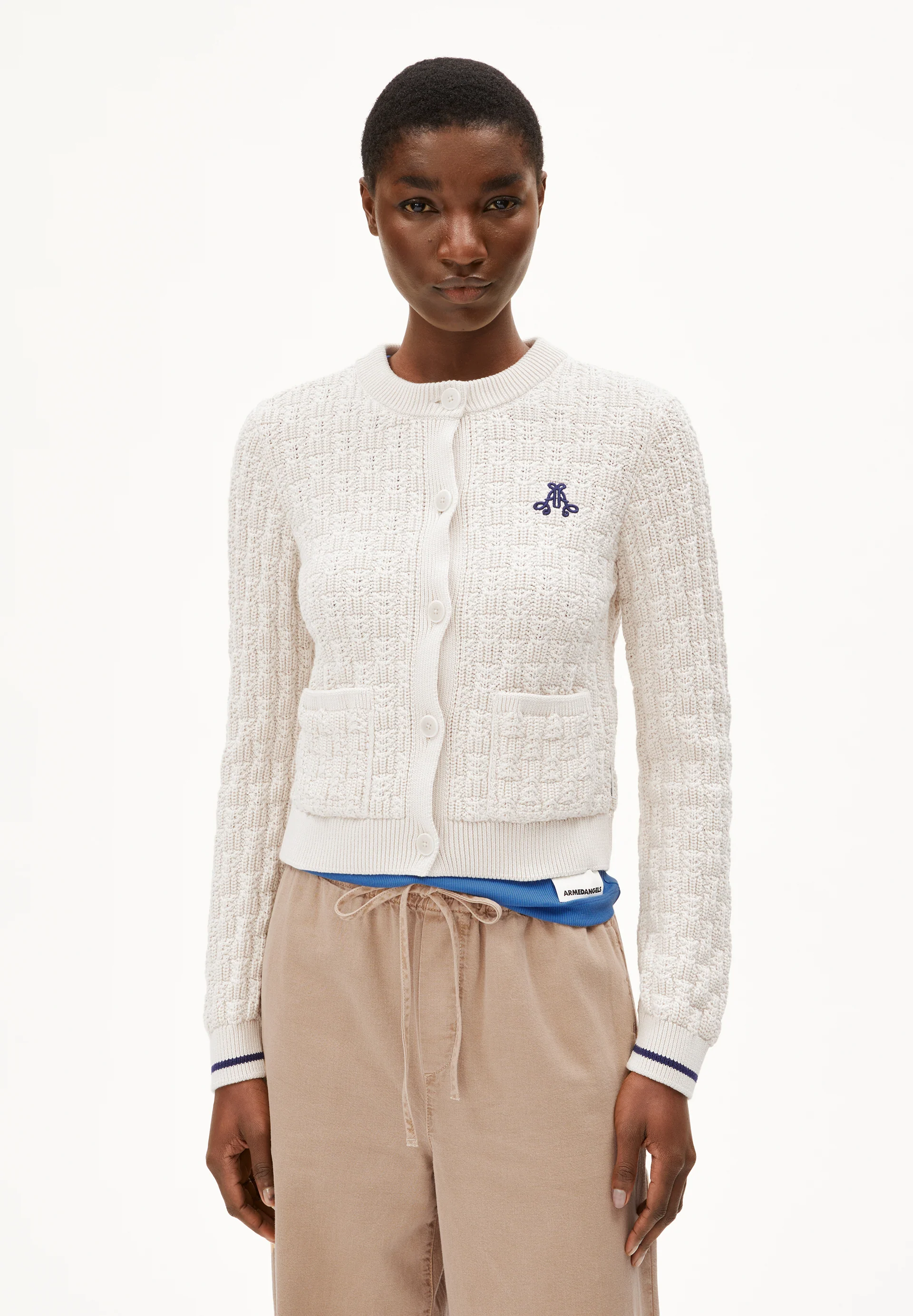 JULIAANAS STRUCTURE Cardigan made of Organic Cotton