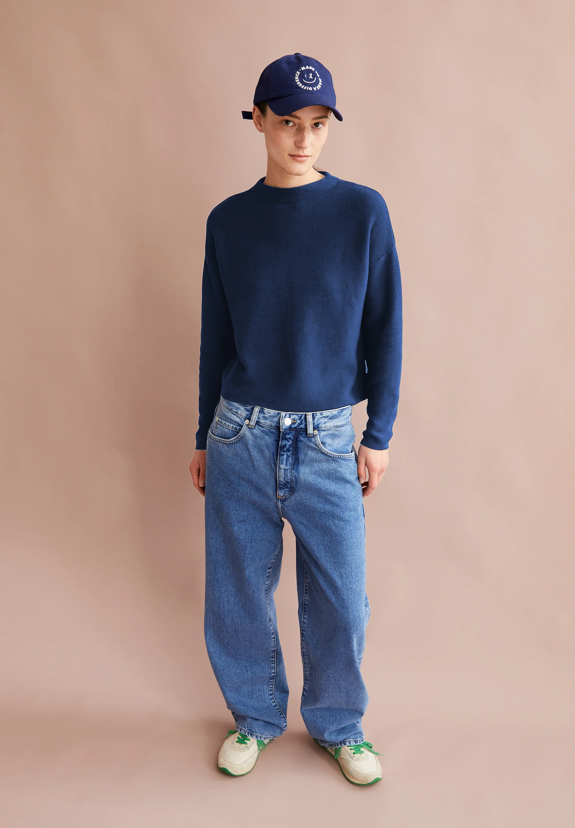 MERINAA LINKS LINKS Pullover from organic cotton