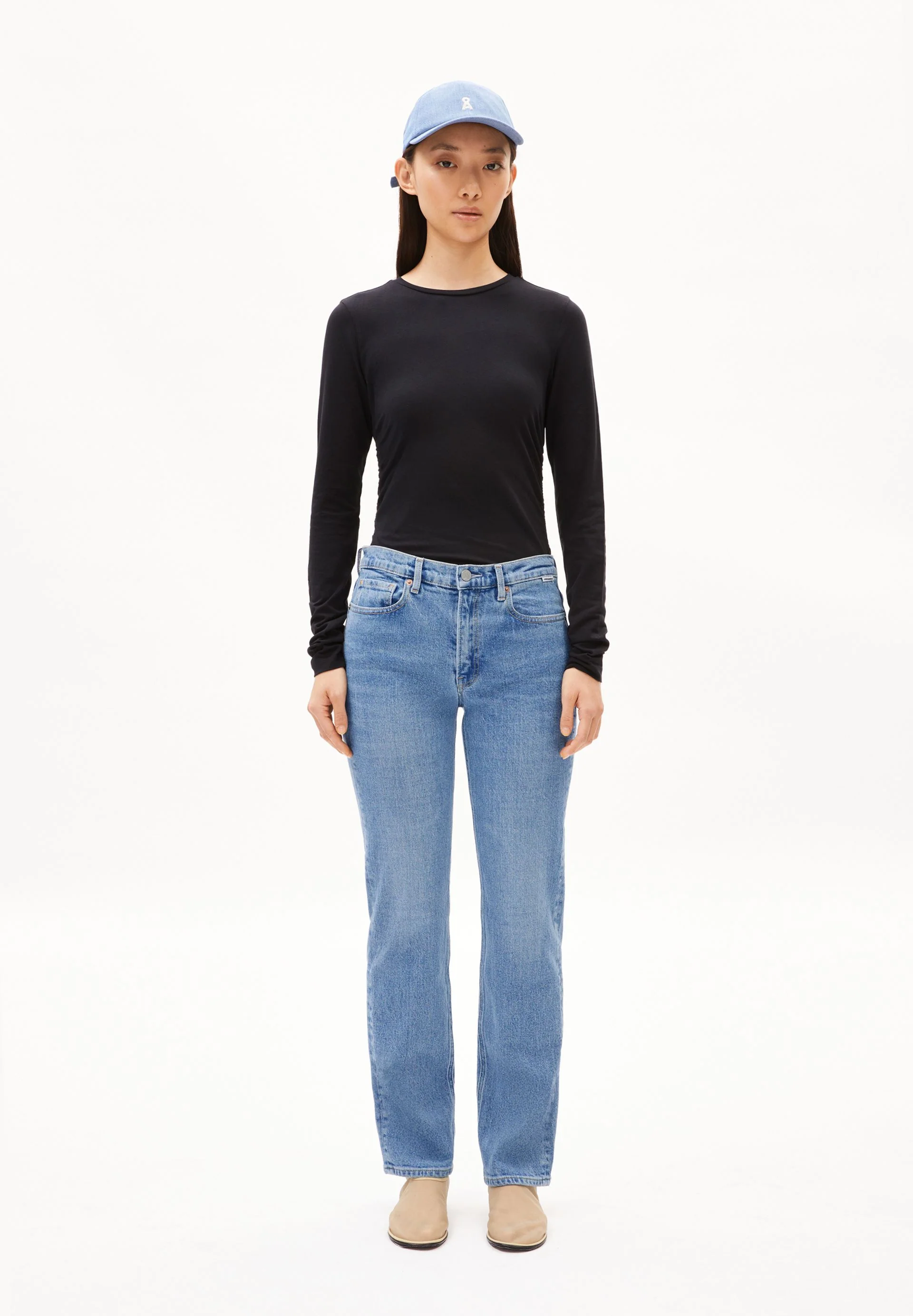 CARENAA Straight Jeans Organic Cotton Mix Comfort Stretch