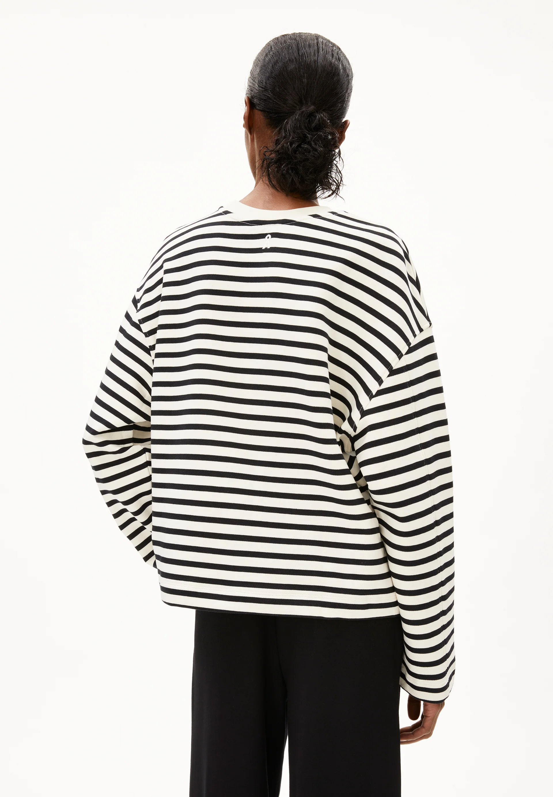 FRANKAA MAARLEN STRIPE Sweatshirt from organic cotton