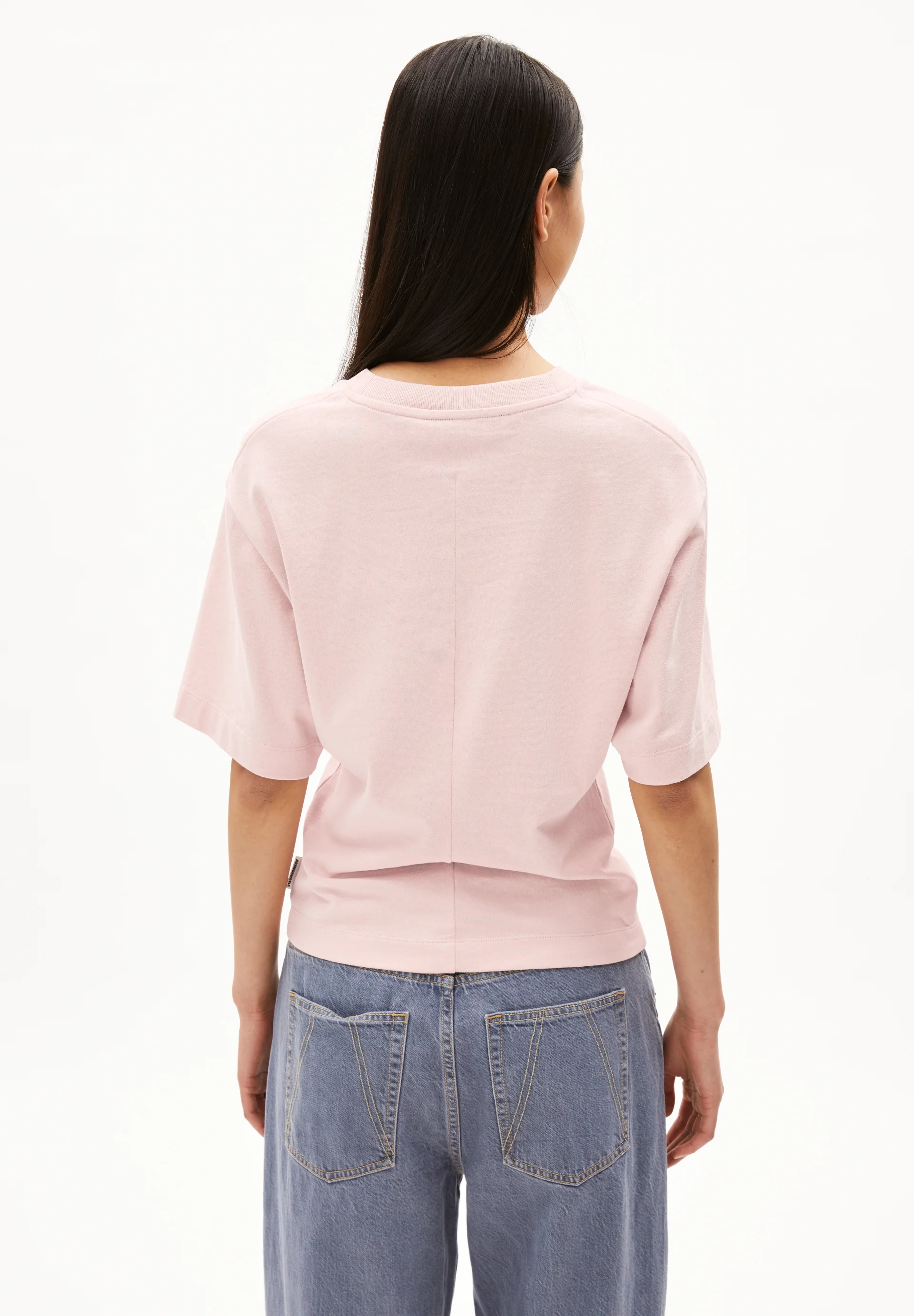 HERSILIAA Heavyweight T-Shirt made of Organic Cotton Mix