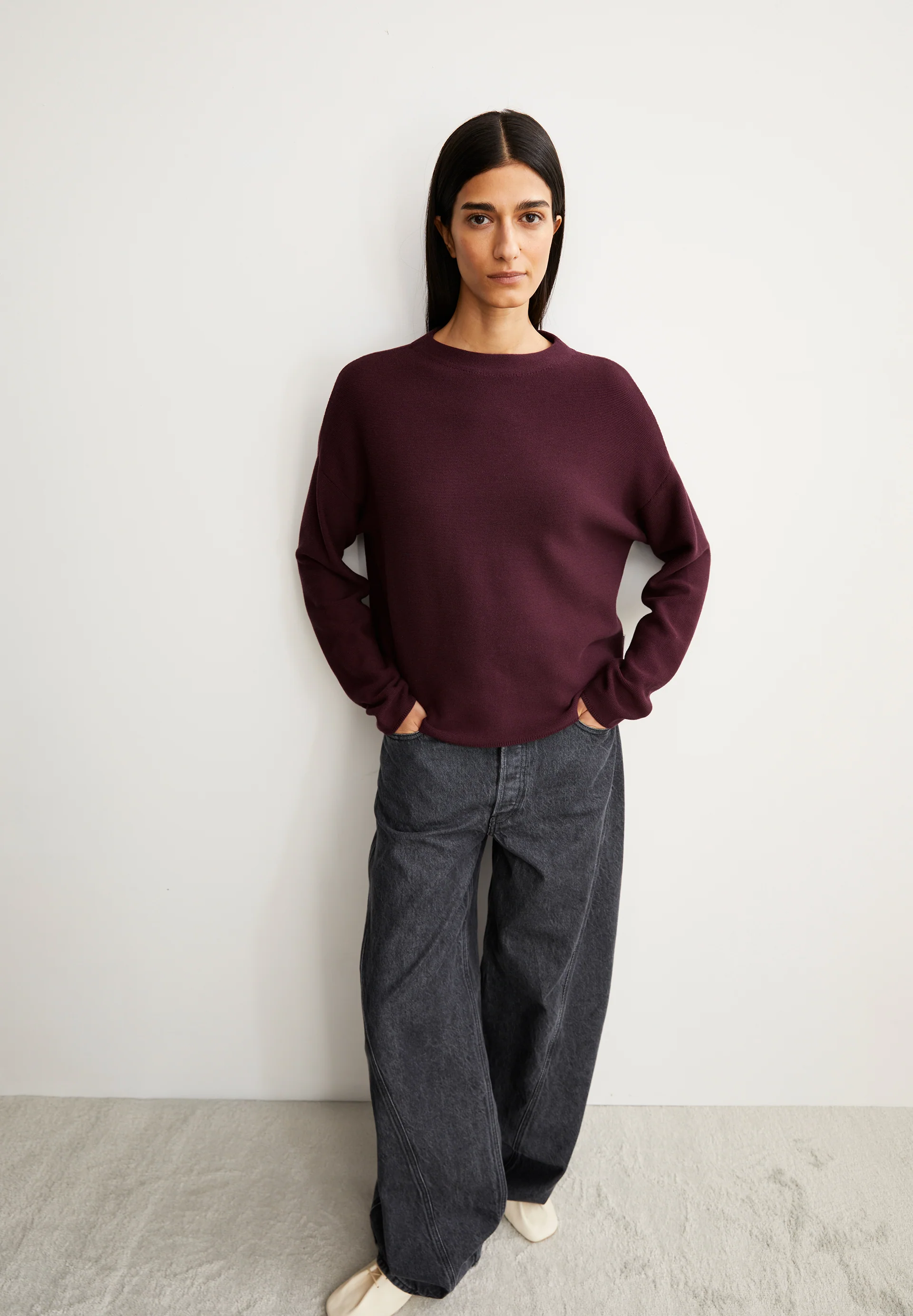 MERINAA LINKS LINKS Pullover from organic cotton