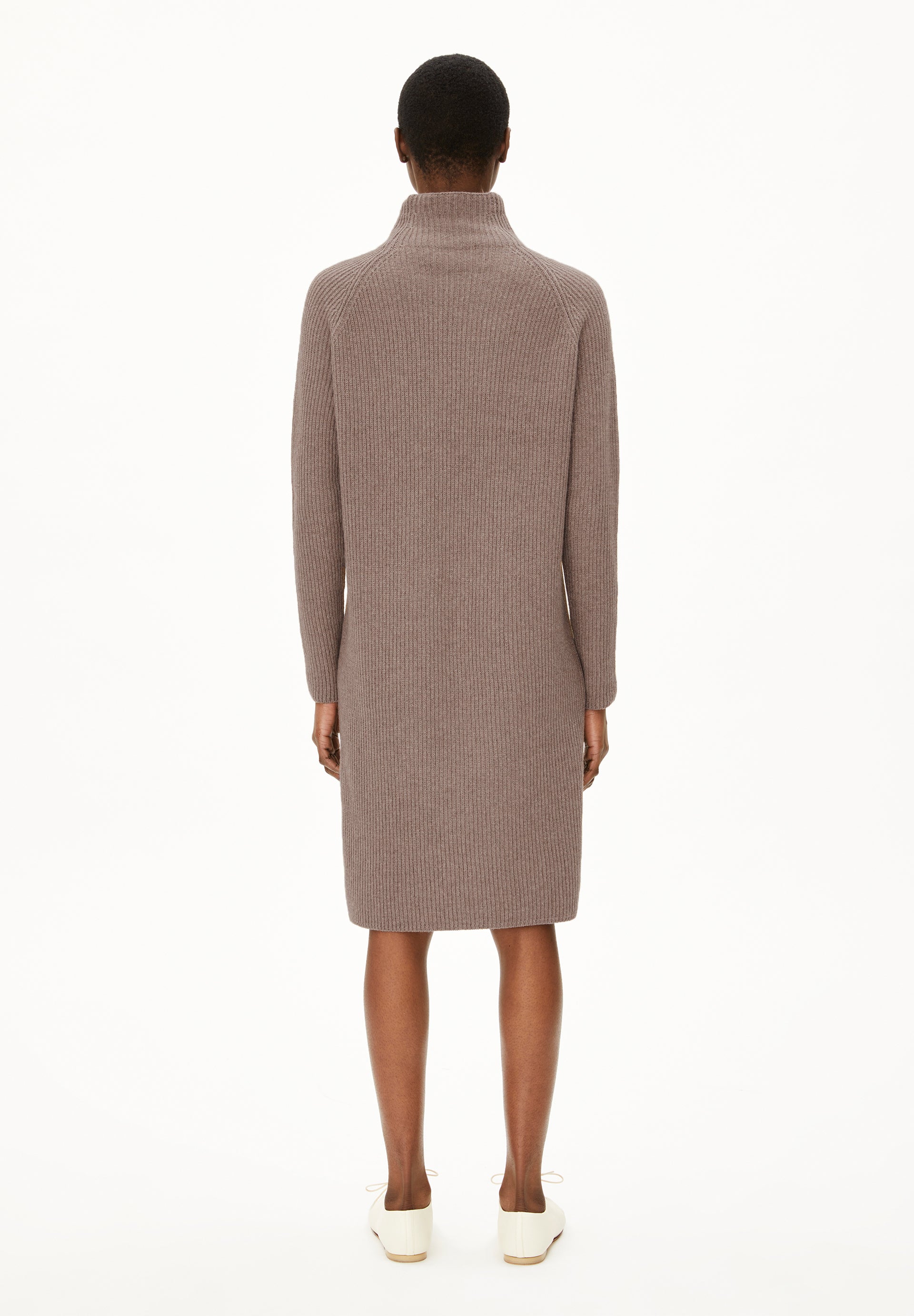 MILLAANA Knit Dress Relaxed Fit made of Organic Wool Mix