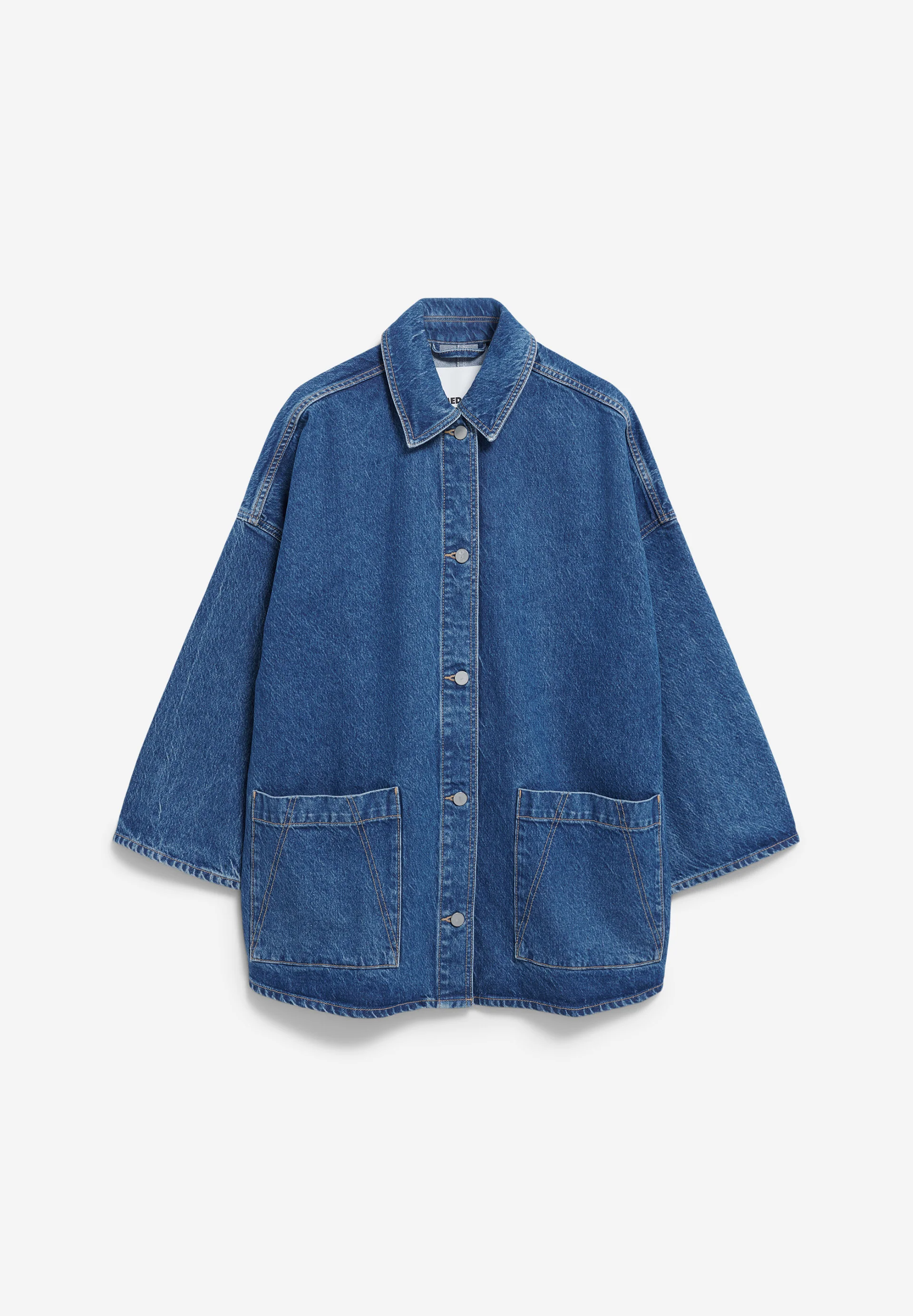 DRAAPY Denim Jacket made of Organic Cotton Mix