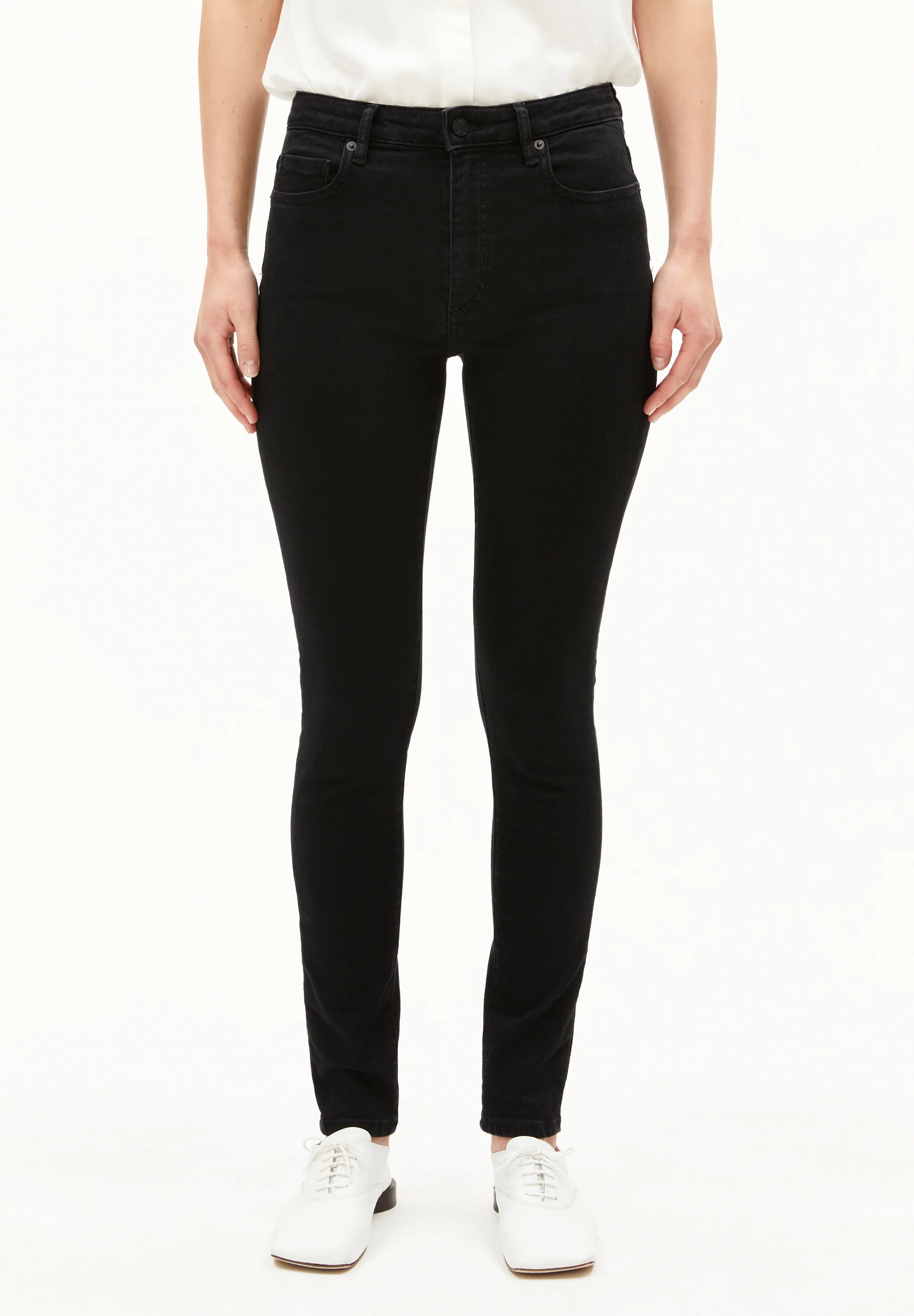 TILLAA Skinny Jeans Mid Waist Organic Cotton Mix X-Stretch