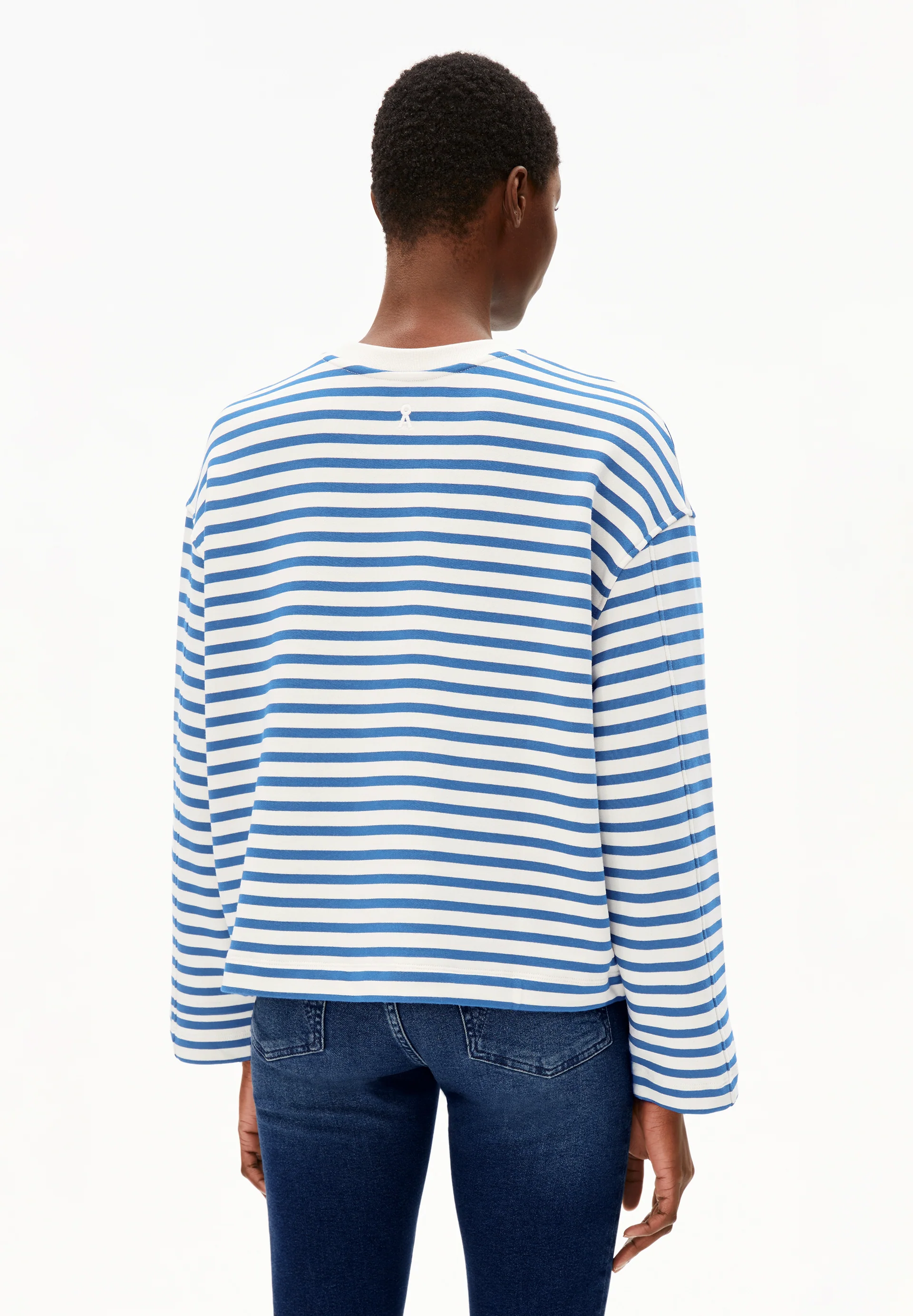 FRANKAA MAARLEN STRIPE Sweatshirt from organic cotton