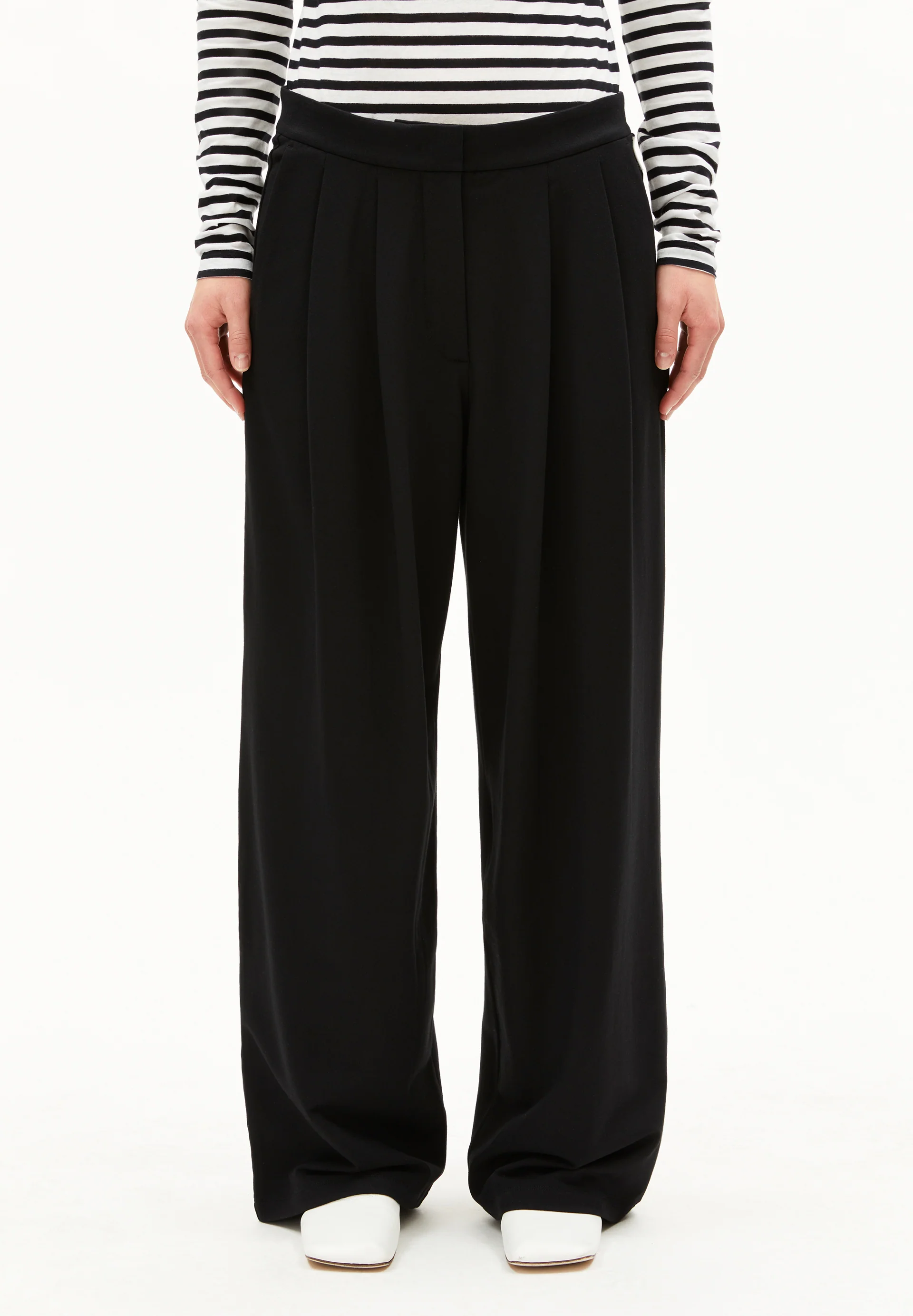 LIRAA LOU WIDELEG Jersey Pants made of Organic Cotton Mix