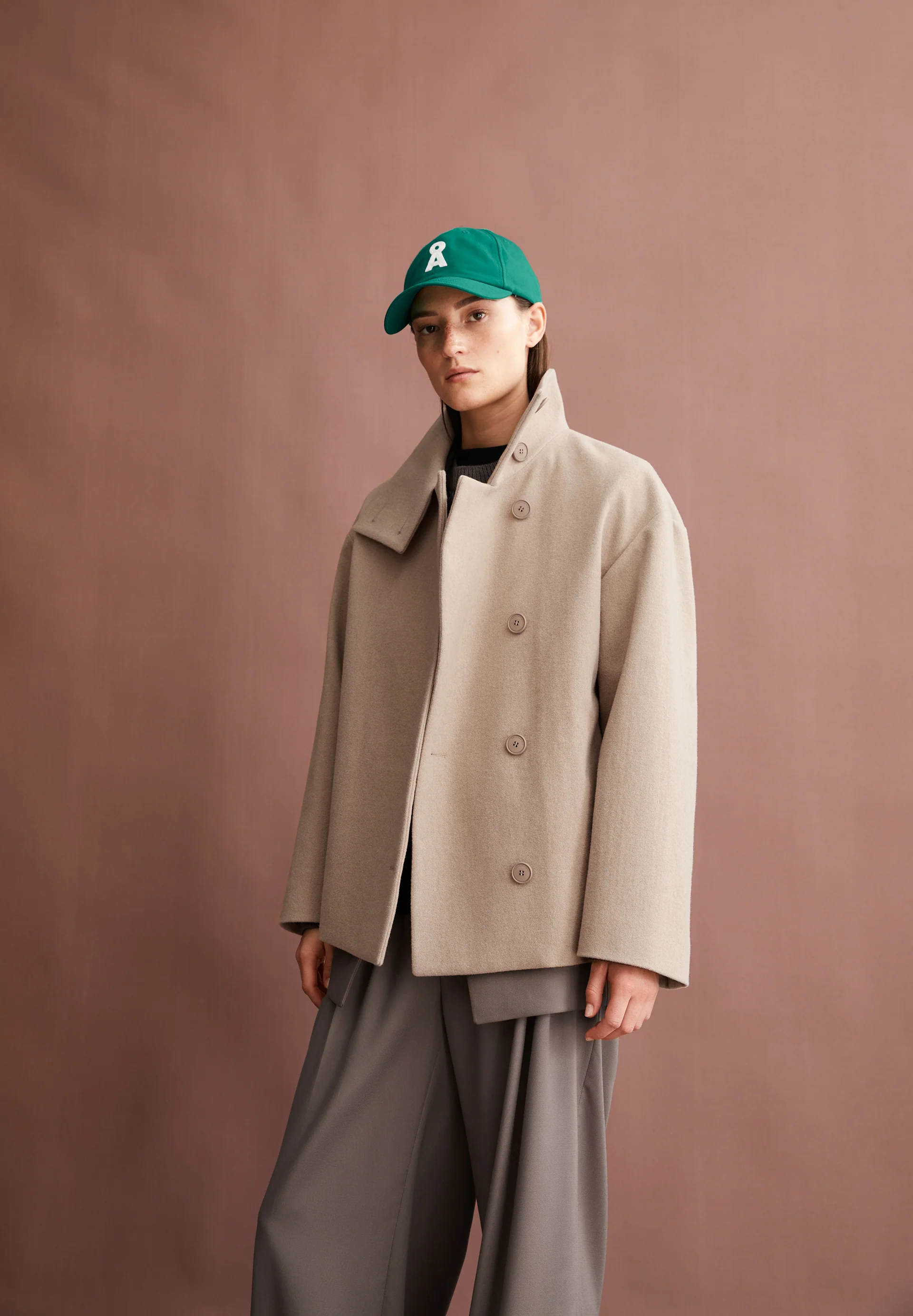 MAJELAA WOOL Coat made of recycled Wool