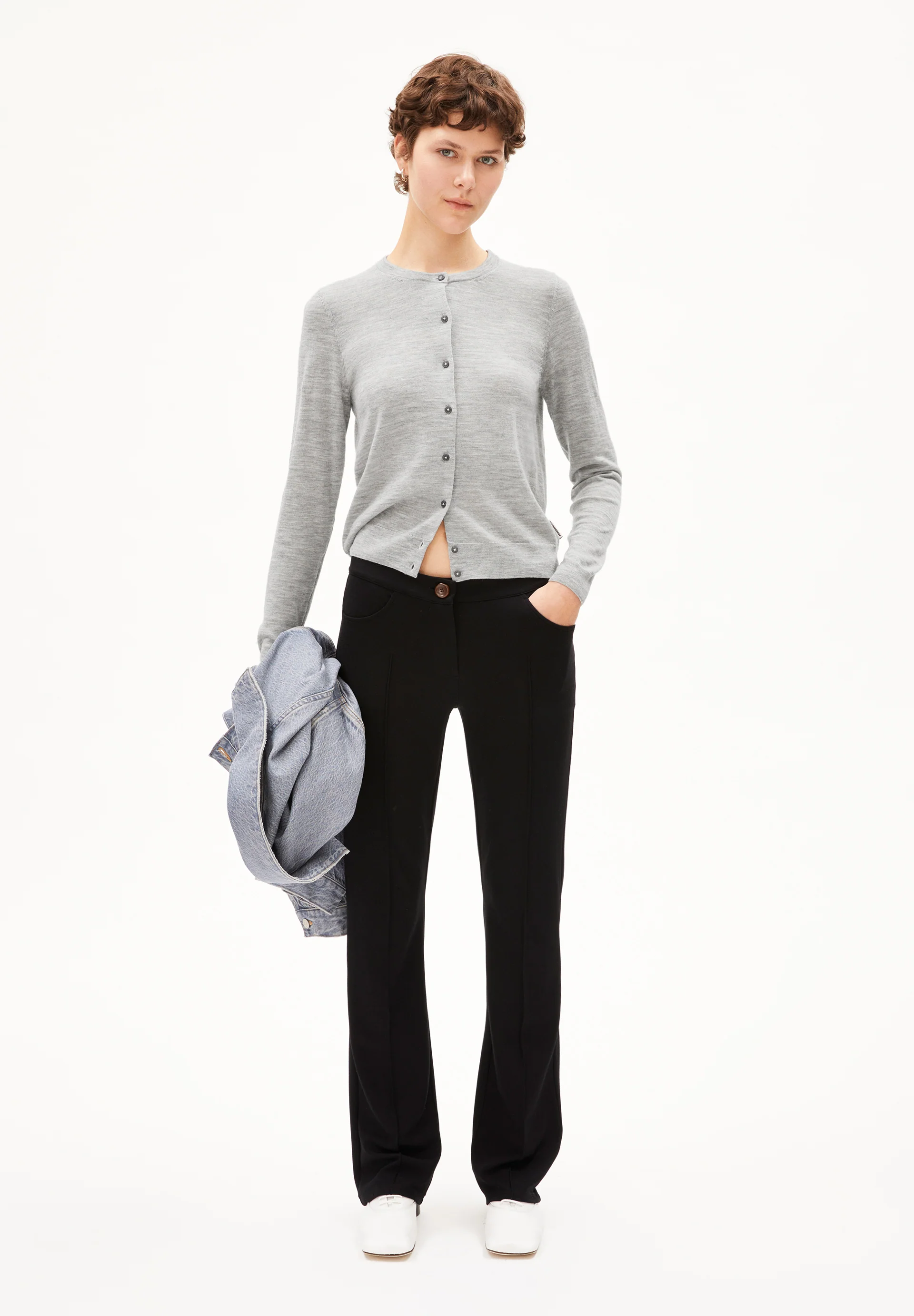 OPHALIAA MERINO Cardigan made of Merino Wool