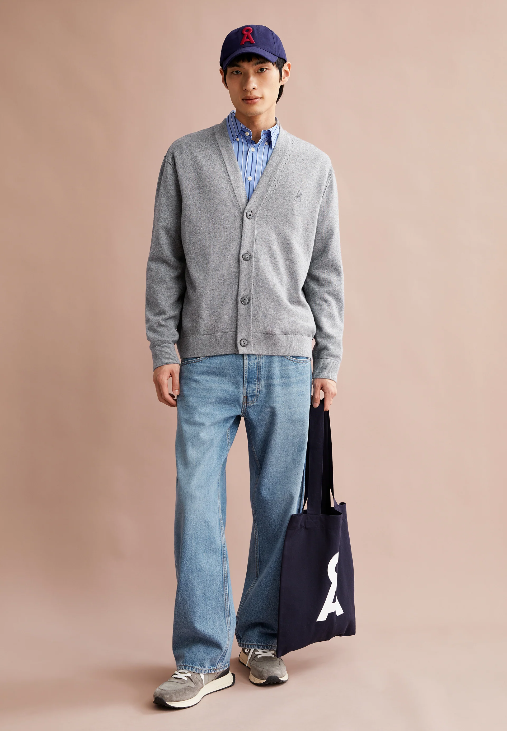 AANATOL Cardigan made of Organic Wool Mix