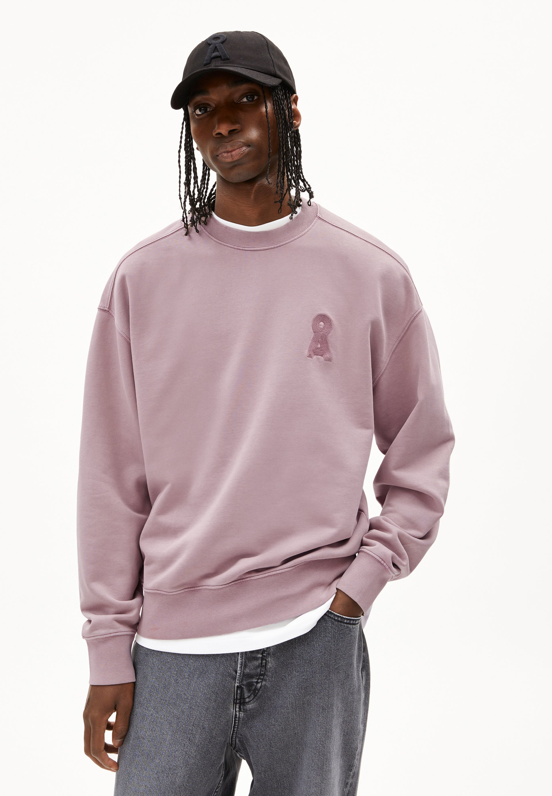 ICONIC Å EMAAL GMT DYE Sweatshirt from organic cotton