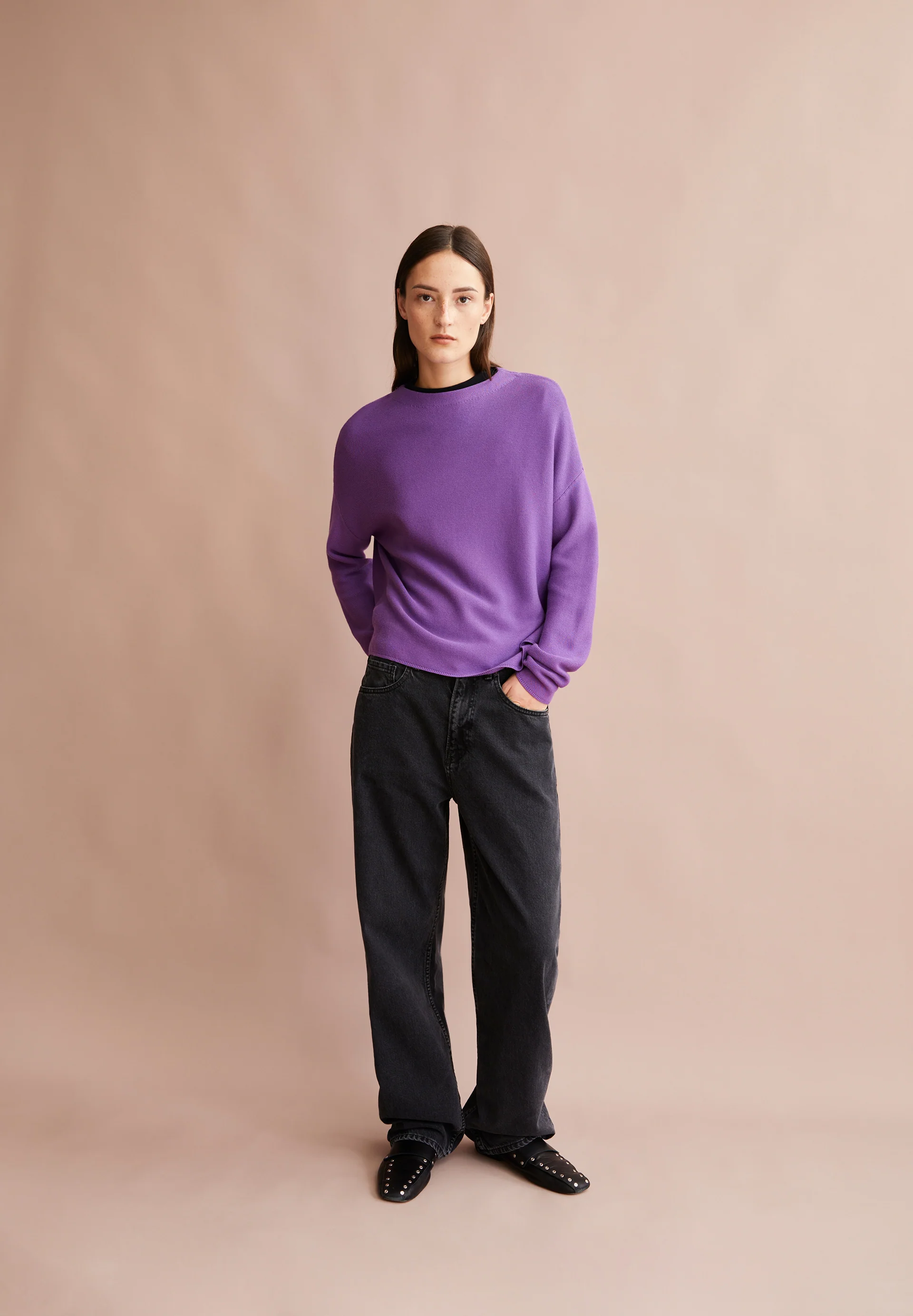 MERINAA LINKS LINKS Pullover from organic cotton