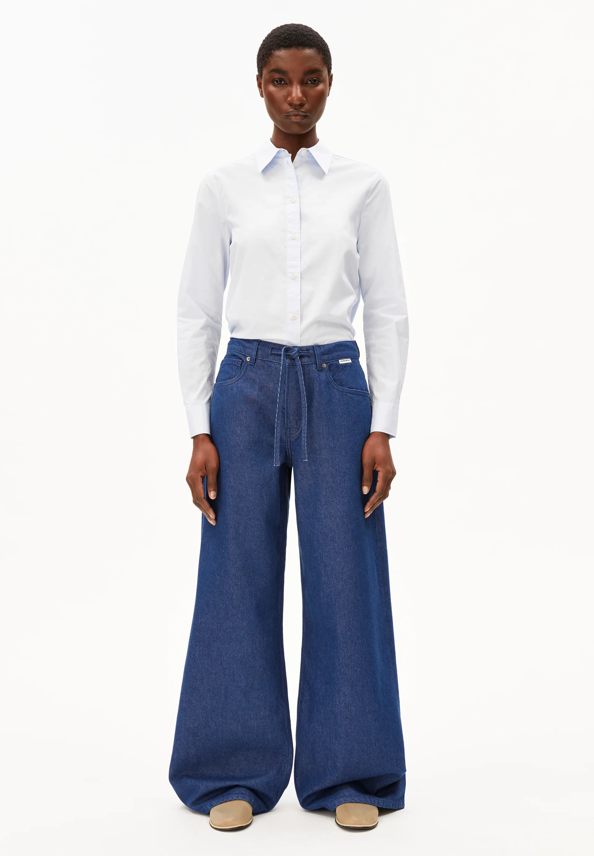 ASTRAEAAS WIDE JEAN Wide Jeans Organic Cotton Mix