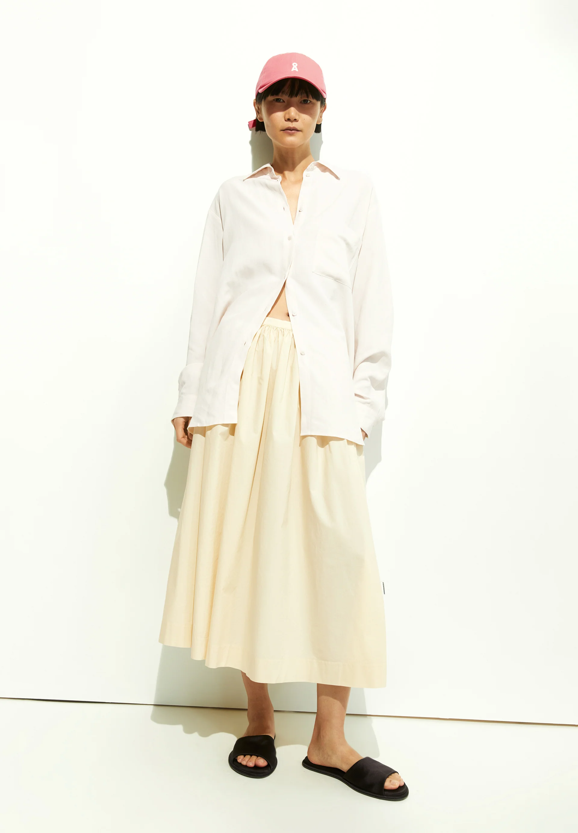 MAALGAA LINO Blouse made of Linen-Mix