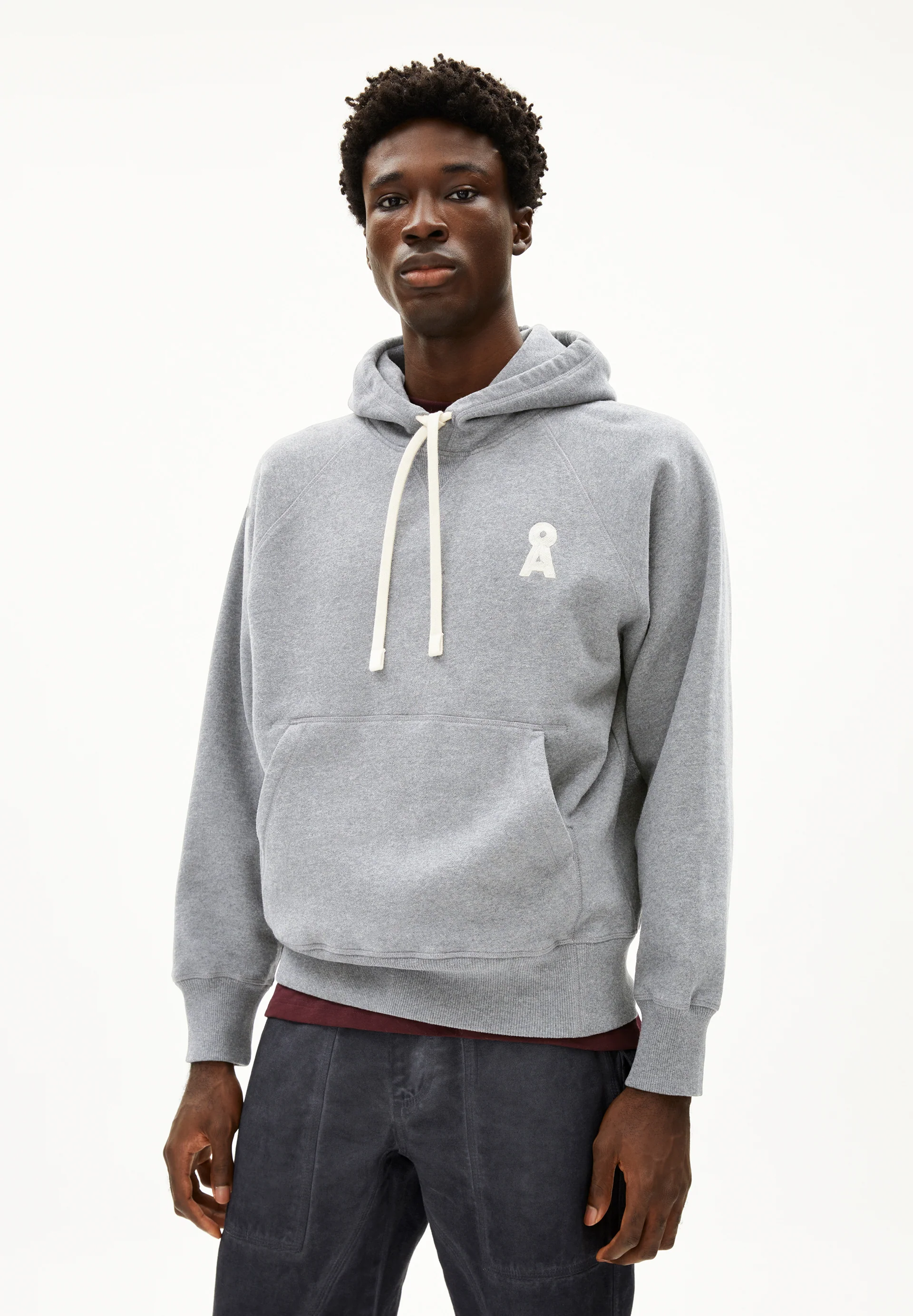 ICONIC Å HAANRI MELANGE Sweathoodie from organic cotton