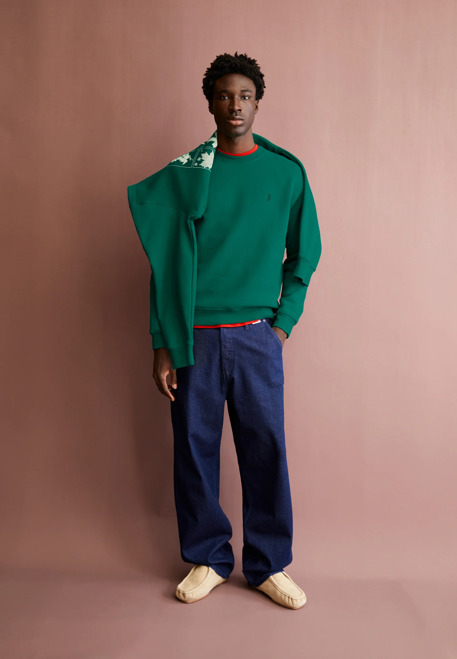 BAARO FLEECE Sweatshirt from organic cotton