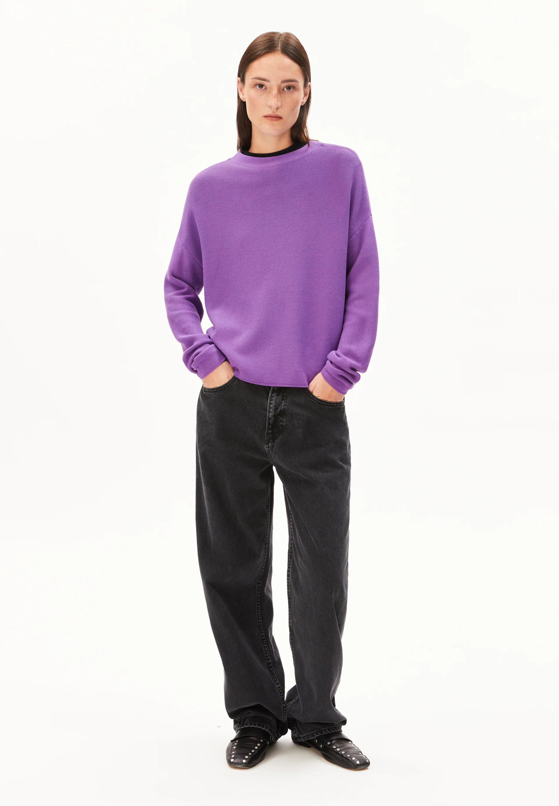MERINAA LINKS LINKS Pullover from organic cotton