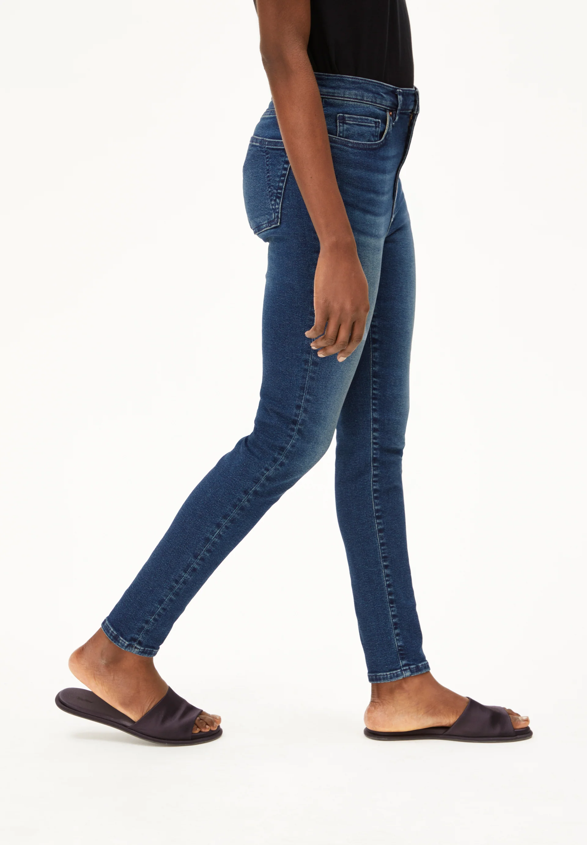 INGAA Skinny Jeans High Waist Organic Cotton Mix X-Stretch