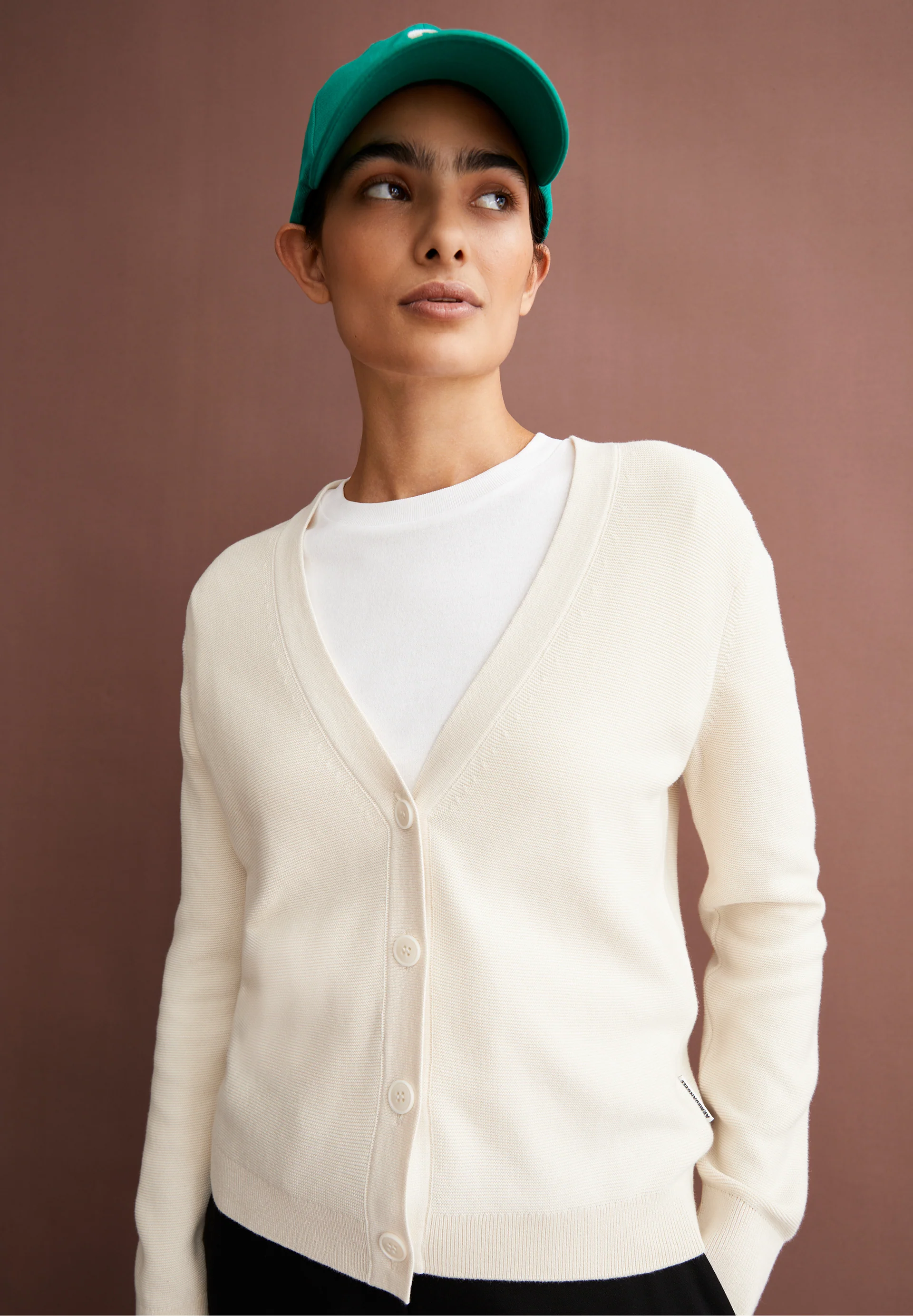 MENAAL LINKS LINKS Cardigan made of Organic Cotton