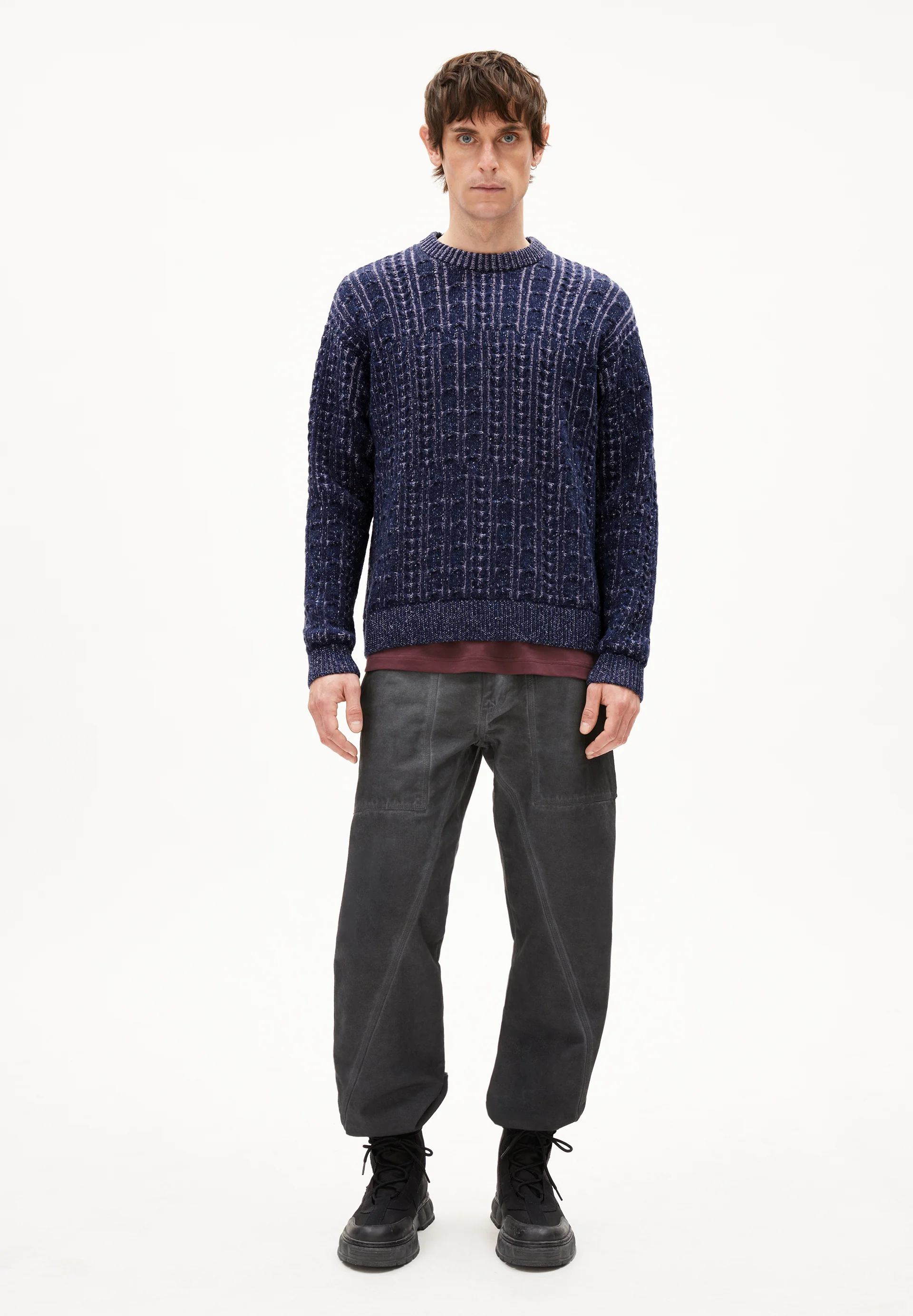 DAAKO Jumper made from an organic cotton blend