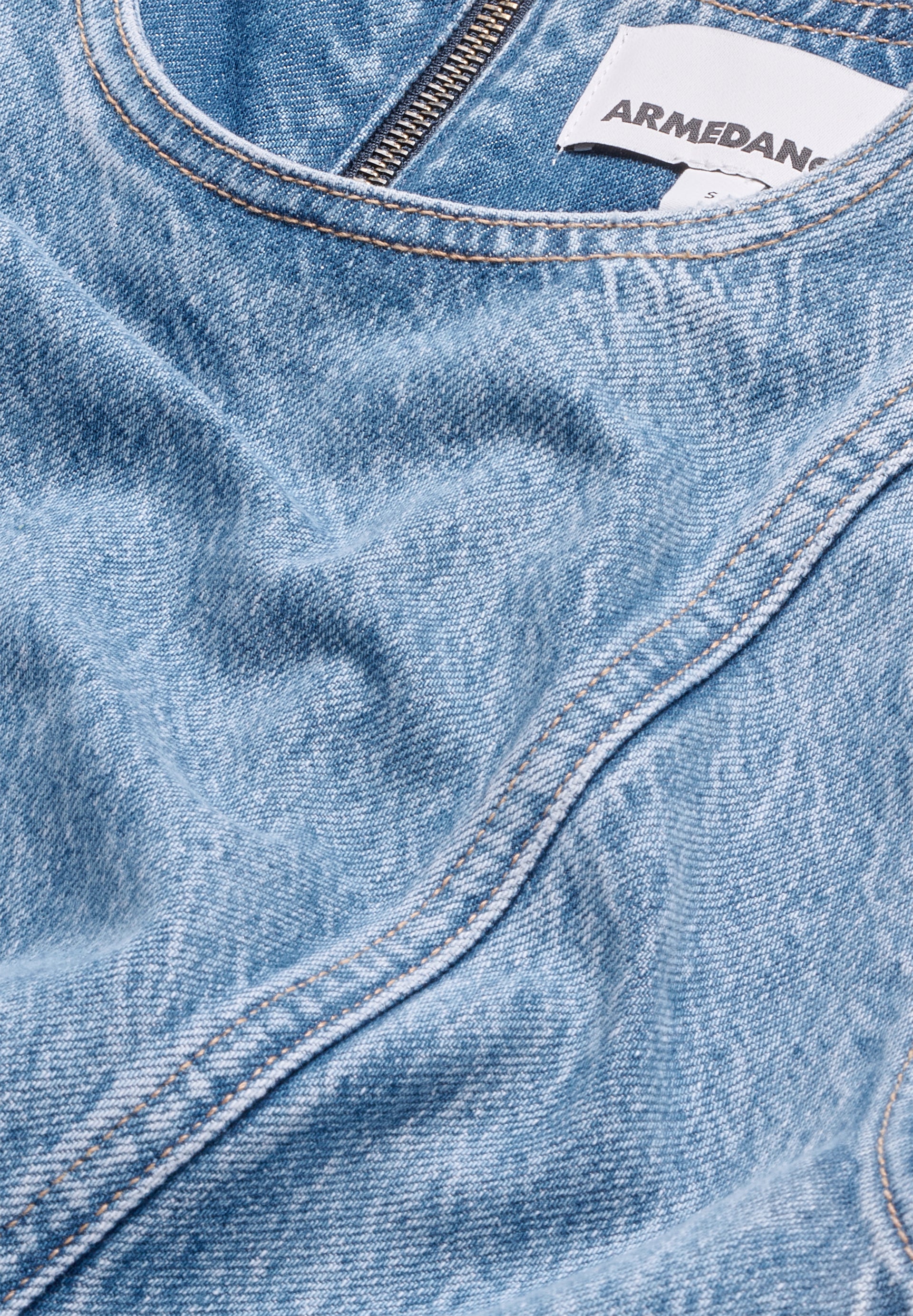ENUYAA Denim dress in SaXcell® Lyocell Mix
