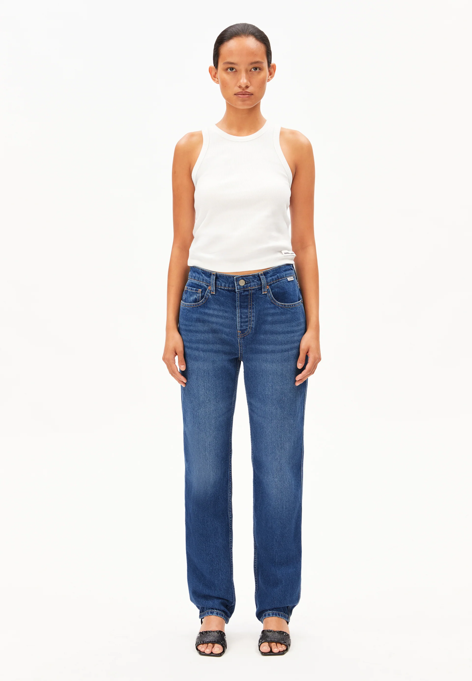 AAVELINE Straight Jeans recycled Cotton