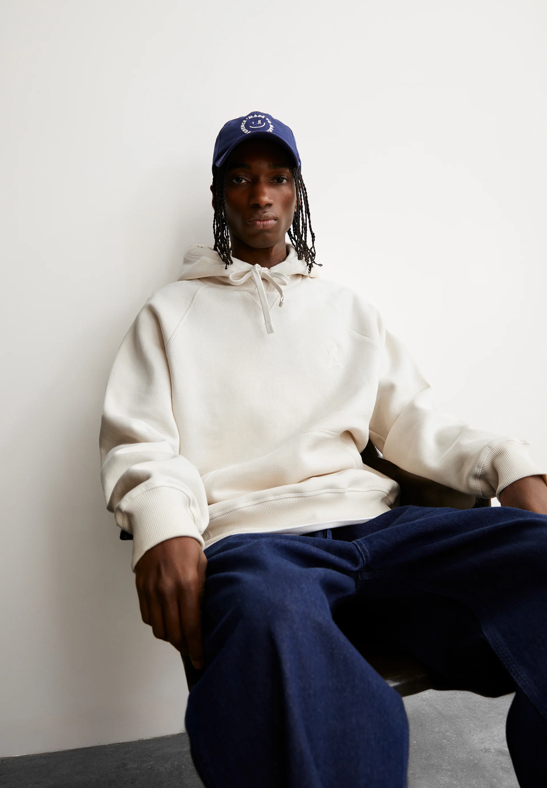 ICONIC Å HAANRI MELANGE Sweathoodie from organic cotton