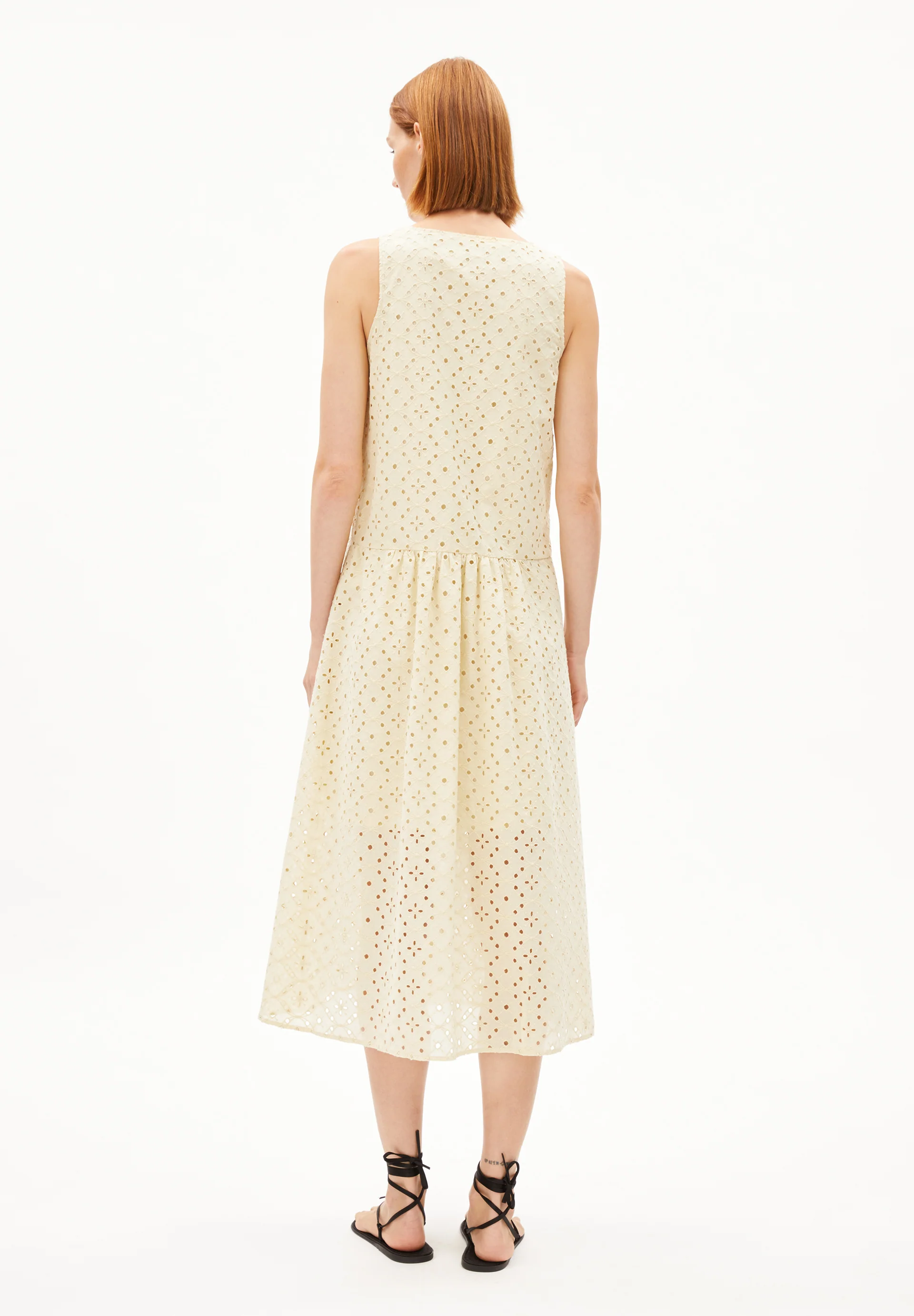 LIVALAA BROIDERY Woven Dress made of Organic Cotton Mix