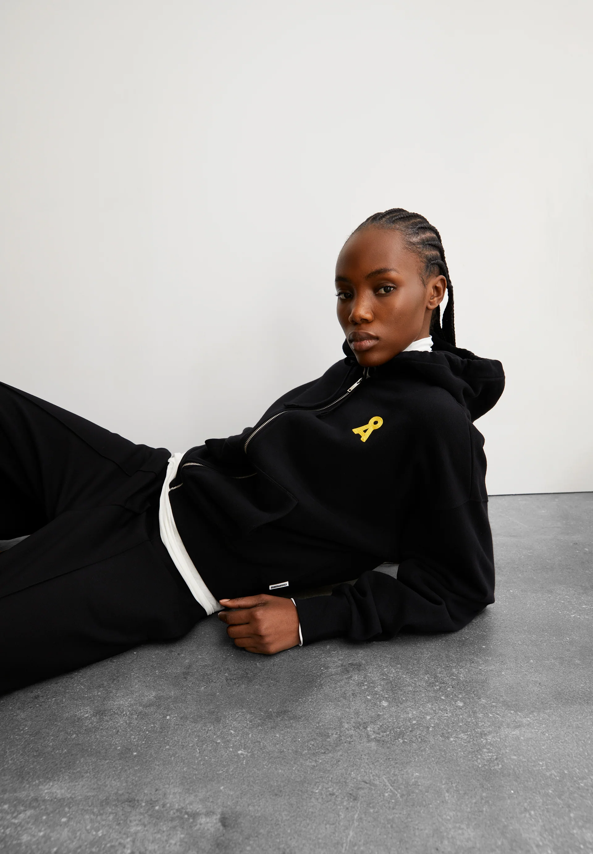 ICONIC Å RIXAMAA SWEAT Sweatjacket from organic cotton
