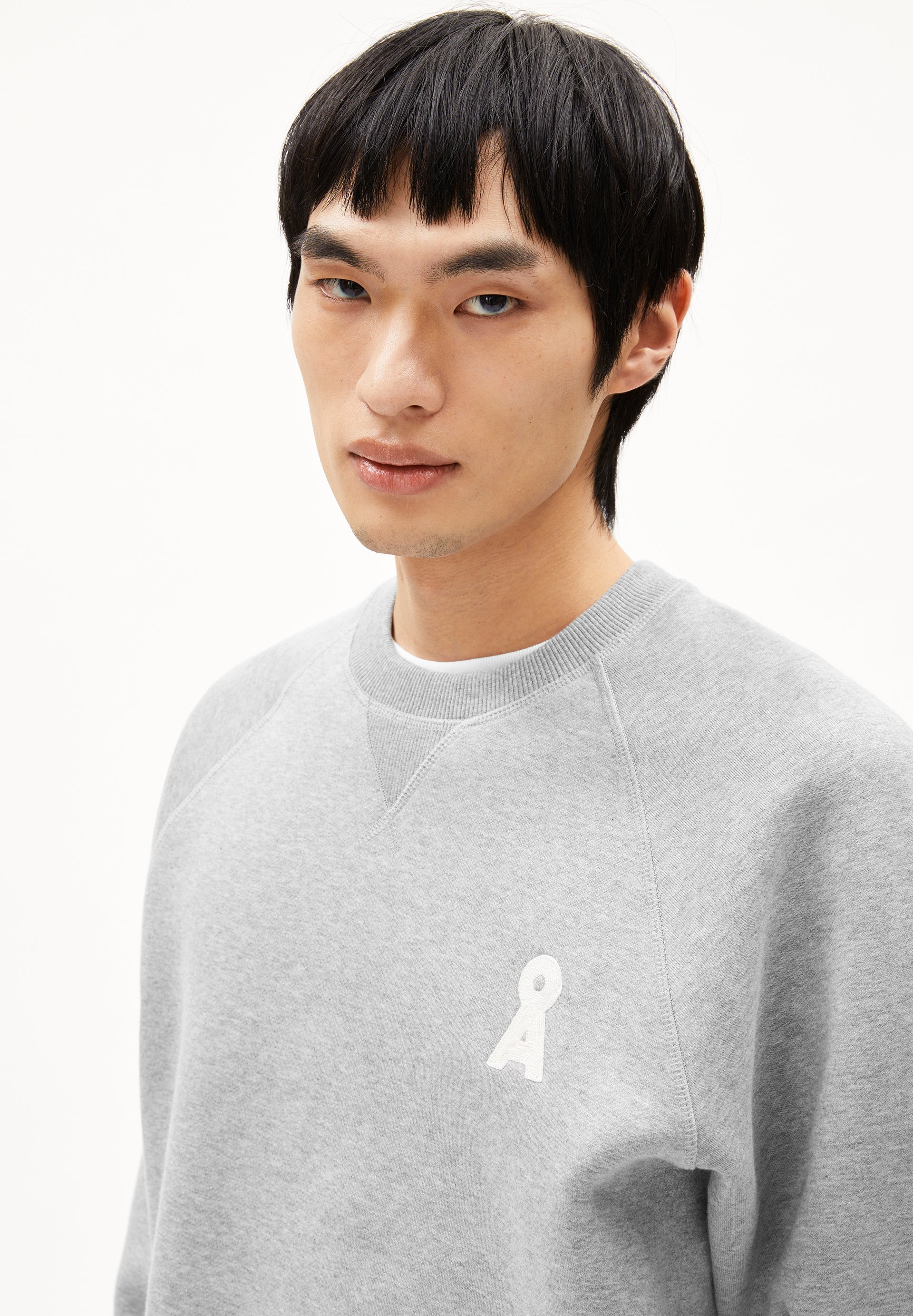 ICONIC Å JOAAN MELANGE Sweatshirt from organic cotton