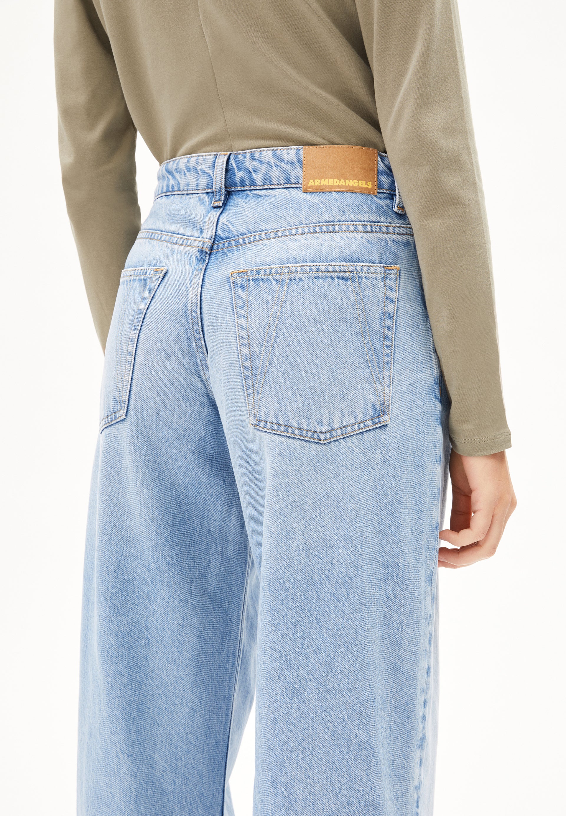 ASTRAEAAS WIDE JEAN Wide Jeans Organic Cotton Mix