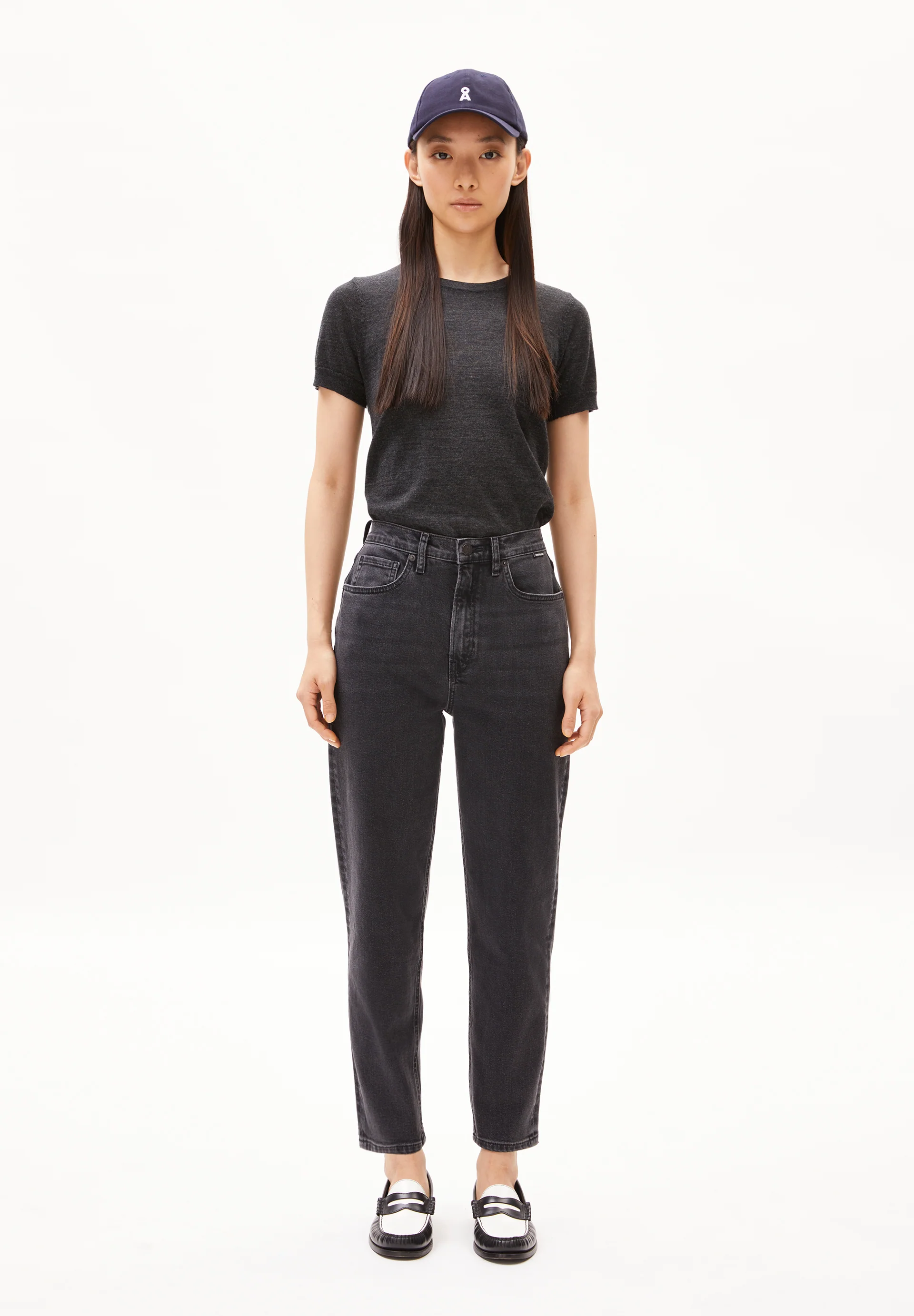 MAIRAA Mom Jeans recycled Cotton Mix Comfort Stretch
