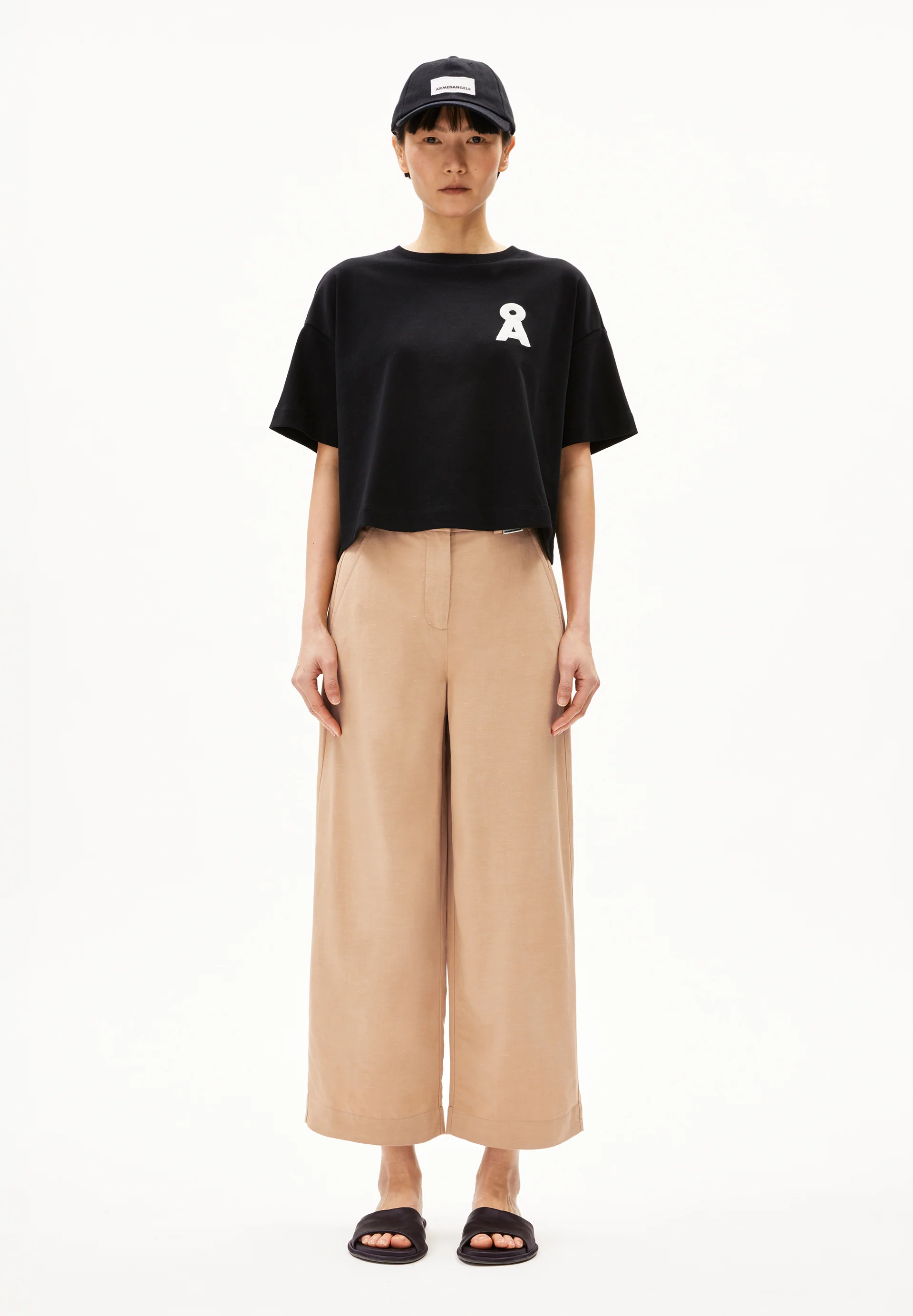 CAARUNUS LINO PANT Woven Pants made of Linen-Mix