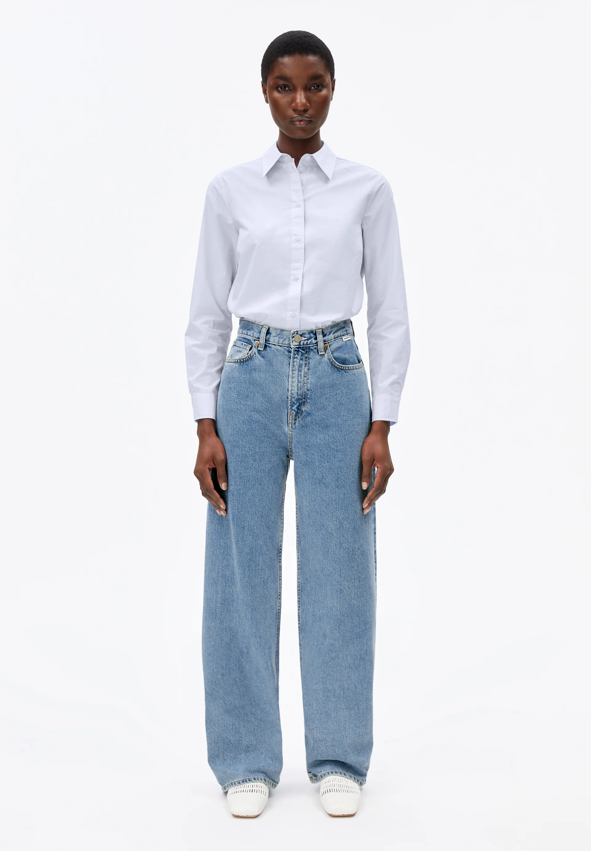 ENIJAA Wide Jeans recycled Cotton