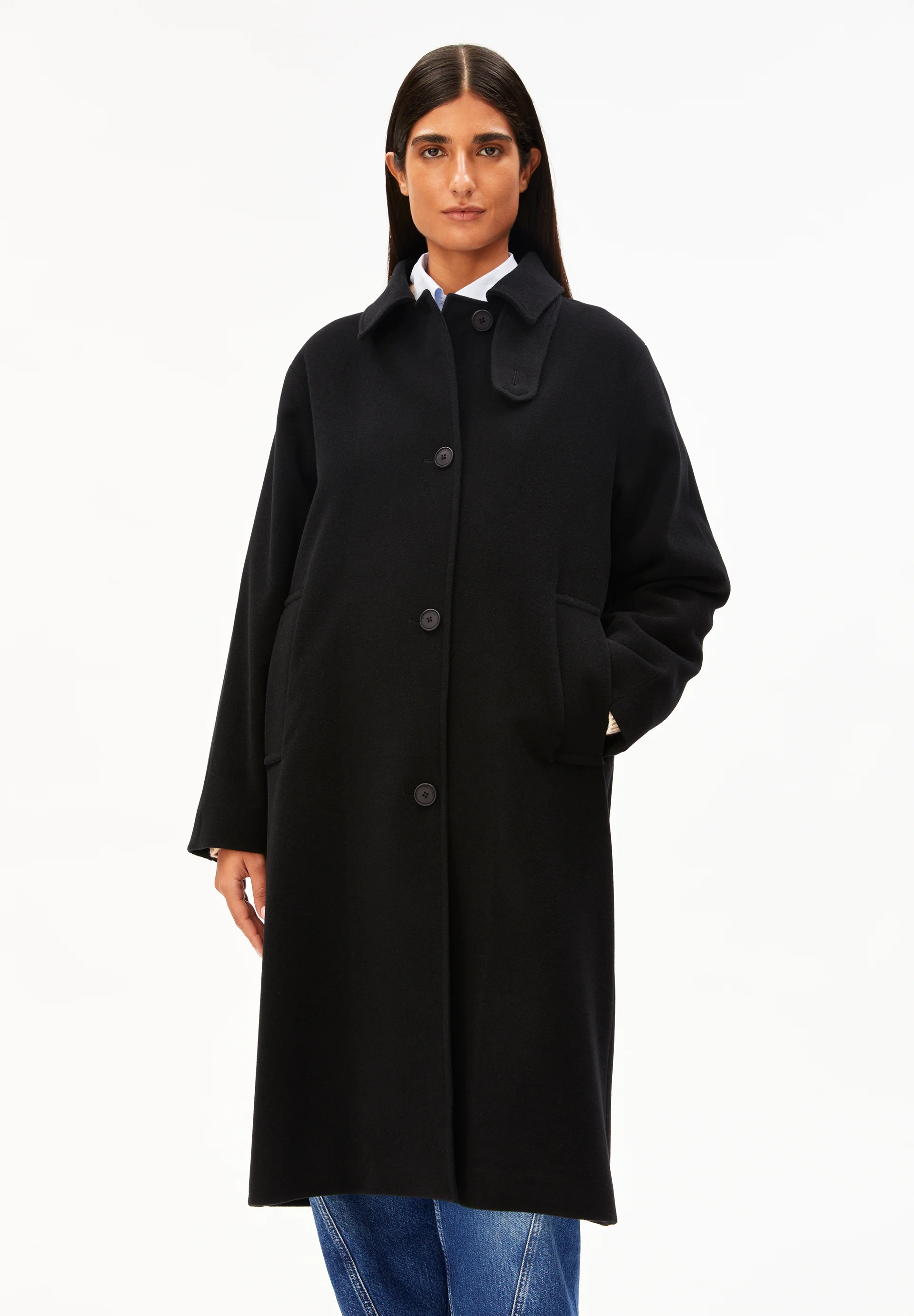 VAANOISE WOOL Coat made of recycled Wool