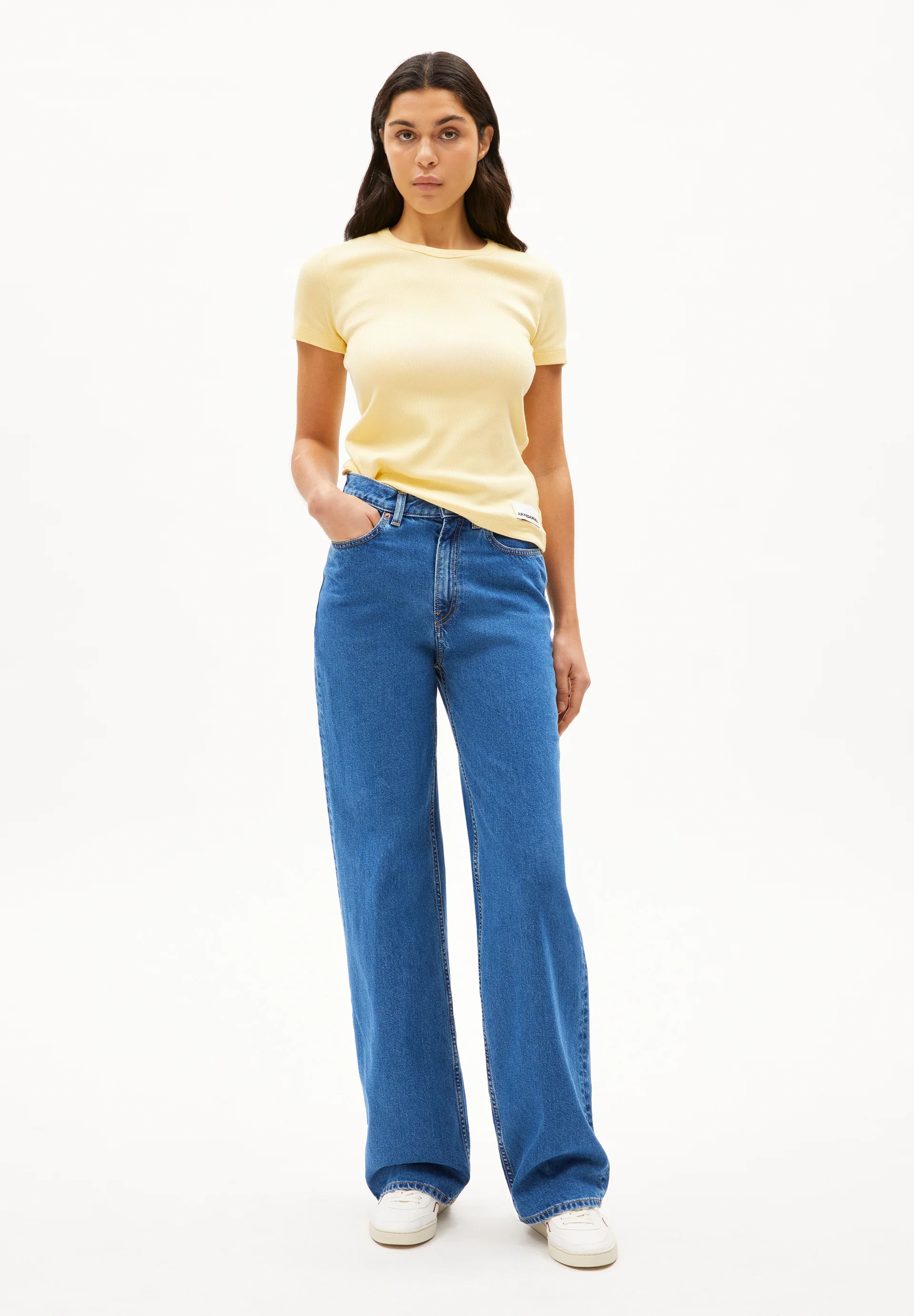 KARDAA Rib-T-Shirt made of Organic Cotton Mix